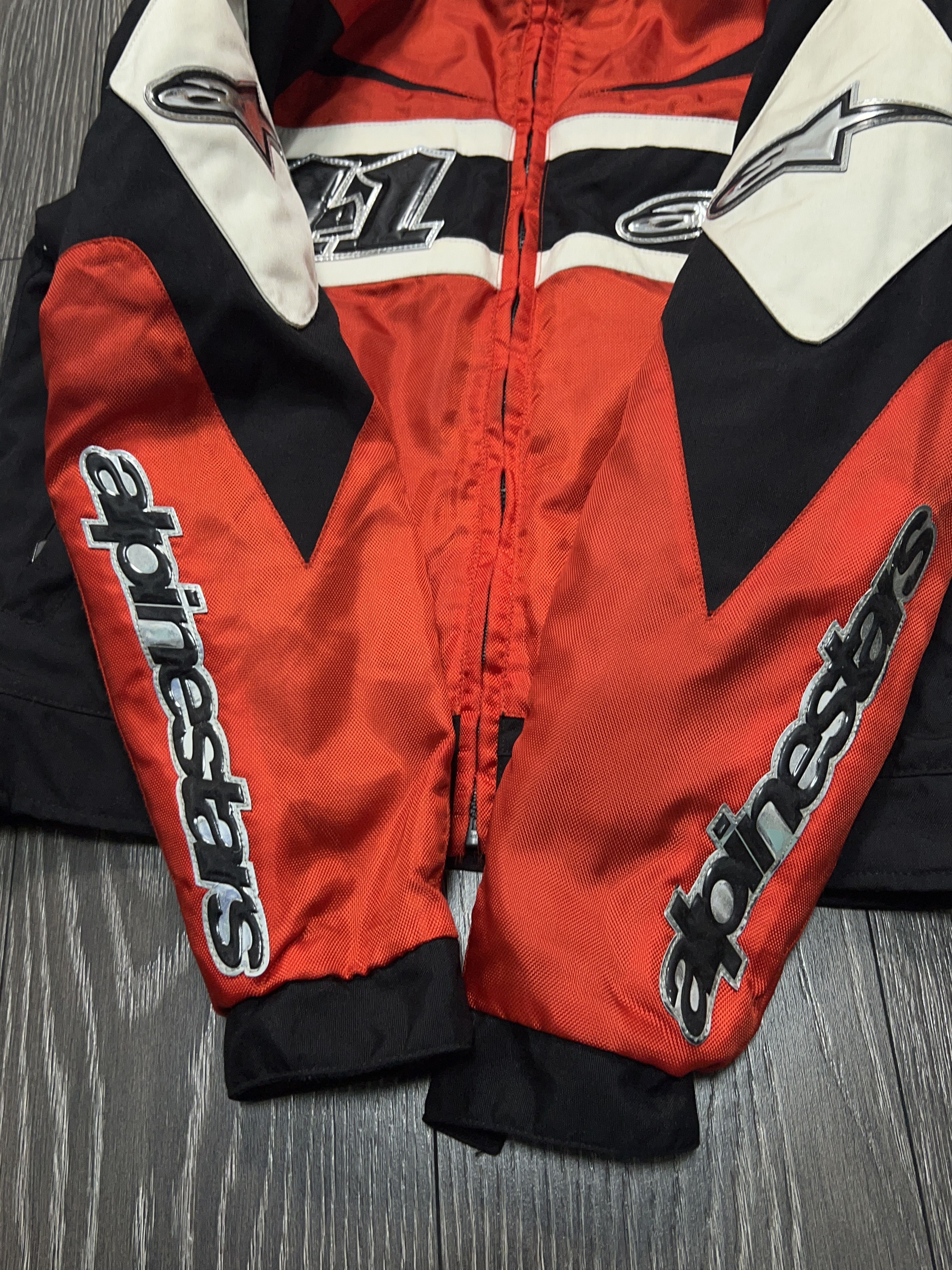 Vintage Alpinestars #41 Troy Lee Designs Racing Mototcycle Jacket Size US S / EU 44-46 / 1 - 12 Thumbnail