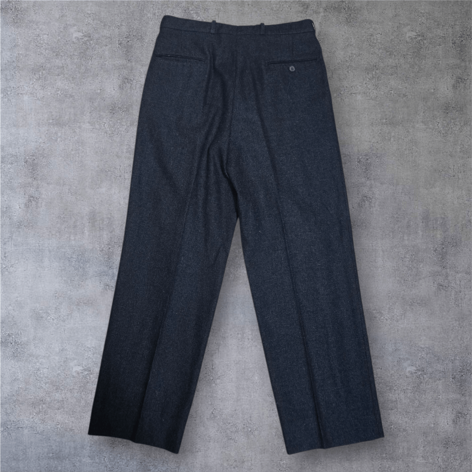 Yves Saint Laurent Yves Saint Laurent Vintage Wool Pleated Pants Size US 32 / EU 48 - 2 Thumbnail