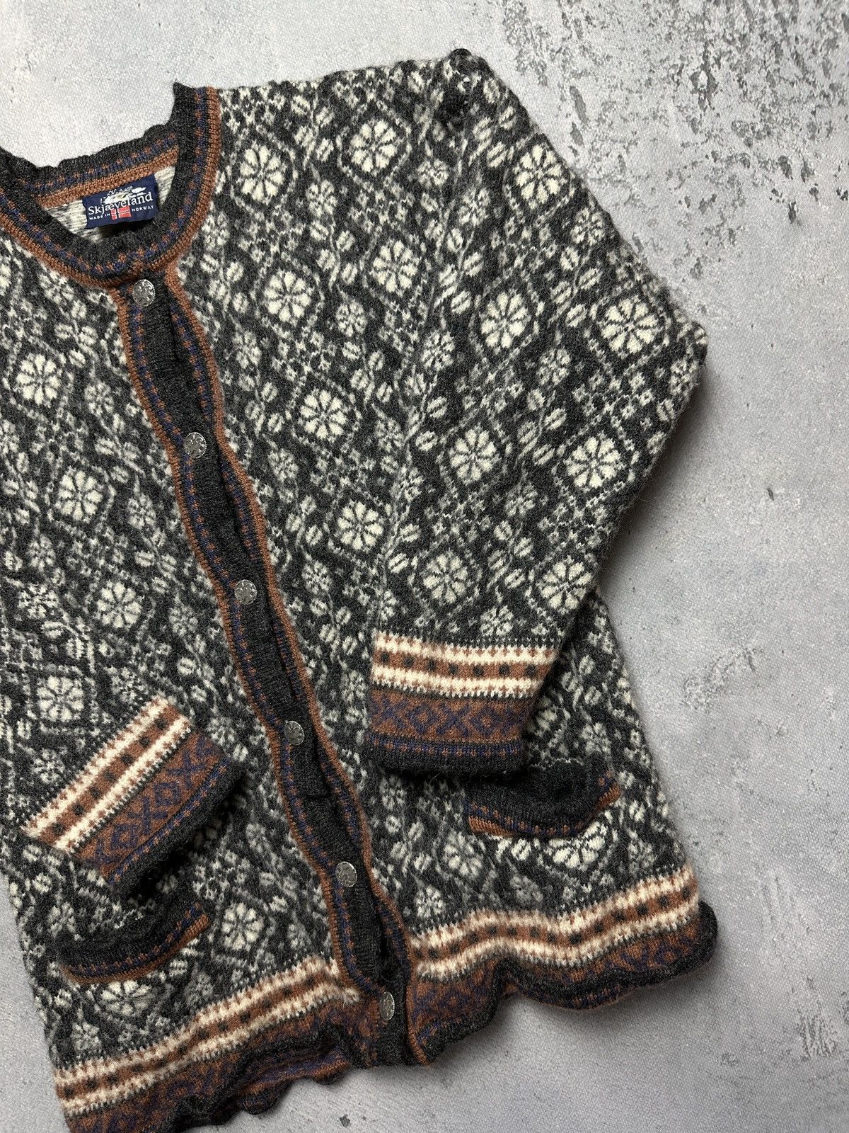 Dale Of Norway Vintage Skjaeveland Made In Norway Crazy Warm Cardigan y2k Size M / US 6-8 / IT 42-44 - 3 Thumbnail