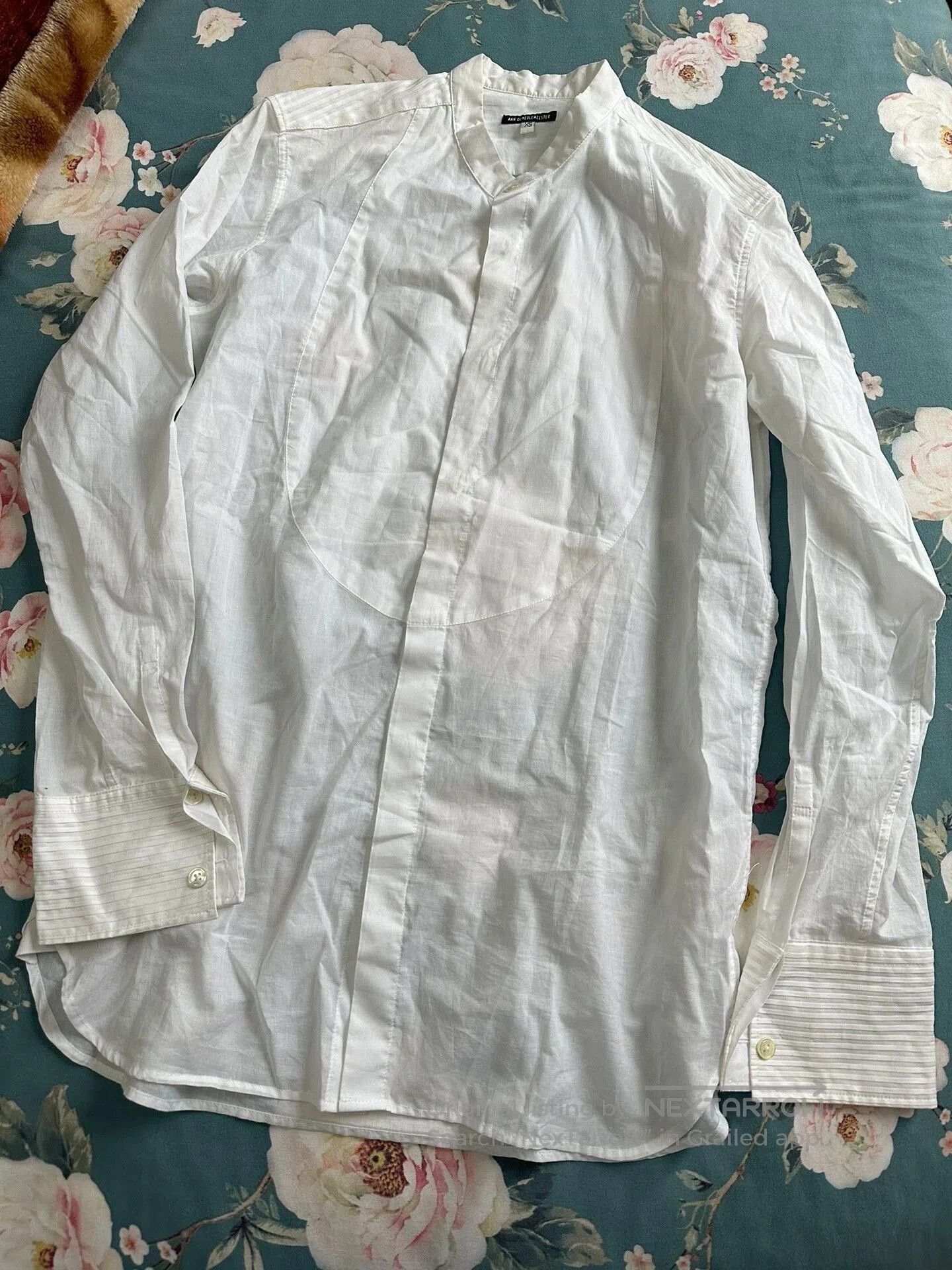 Ann Demeulemeester Ann Demeulemeester White Shirt for Men. Size US XS / EU 42 / 0 - 2 Thumbnail