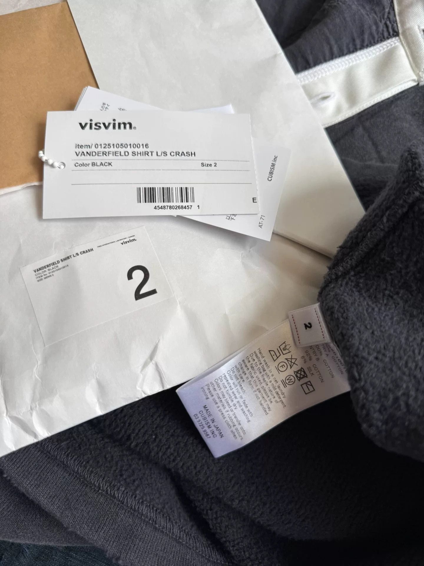 Visvim VISVIM 25SS VANDERFIELD SHIRT L/S CRASH Size US M / EU 48-50 / 2 - 9 Thumbnail