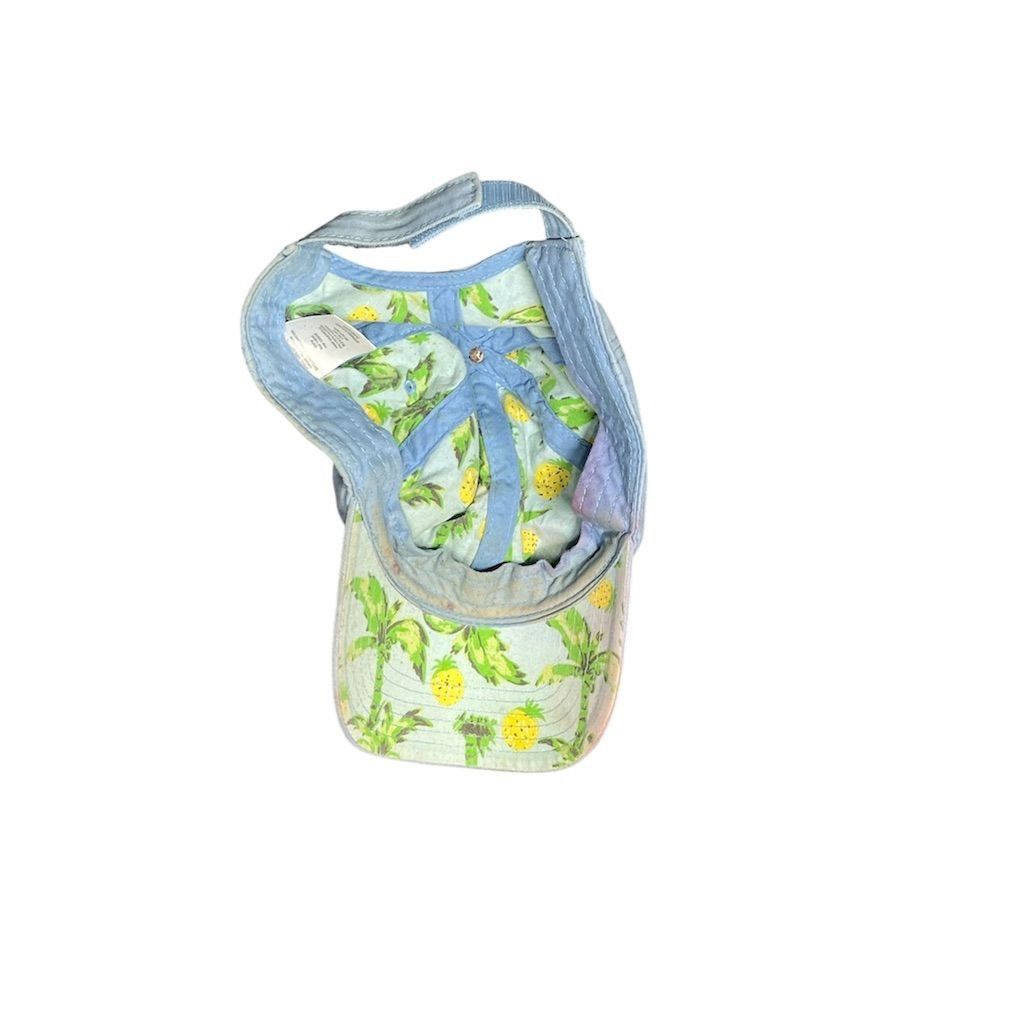 Pineapple Connection Baby Blue Vintage Pineapple Embroidered Cap Size ONE SIZE - 6 Thumbnail