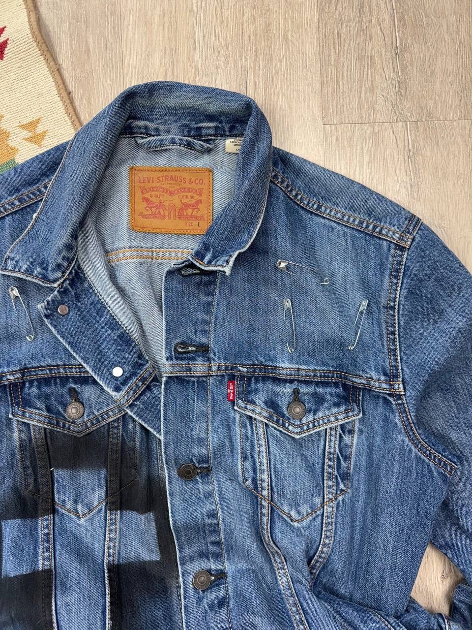 Levi's × Vintage Vintage Levi’s Custom Denim Jacket Size US L / EU 52-54 / 3 - 7 Thumbnail