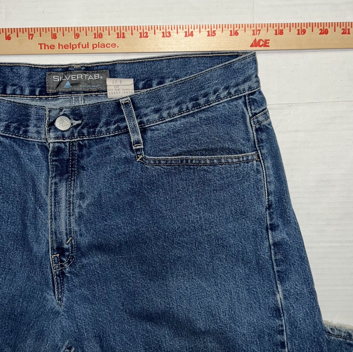 Levi's Vintage Levi’s Silvertab Women Jeans 13S Straight 31x28 Size 31" - 6 Thumbnail