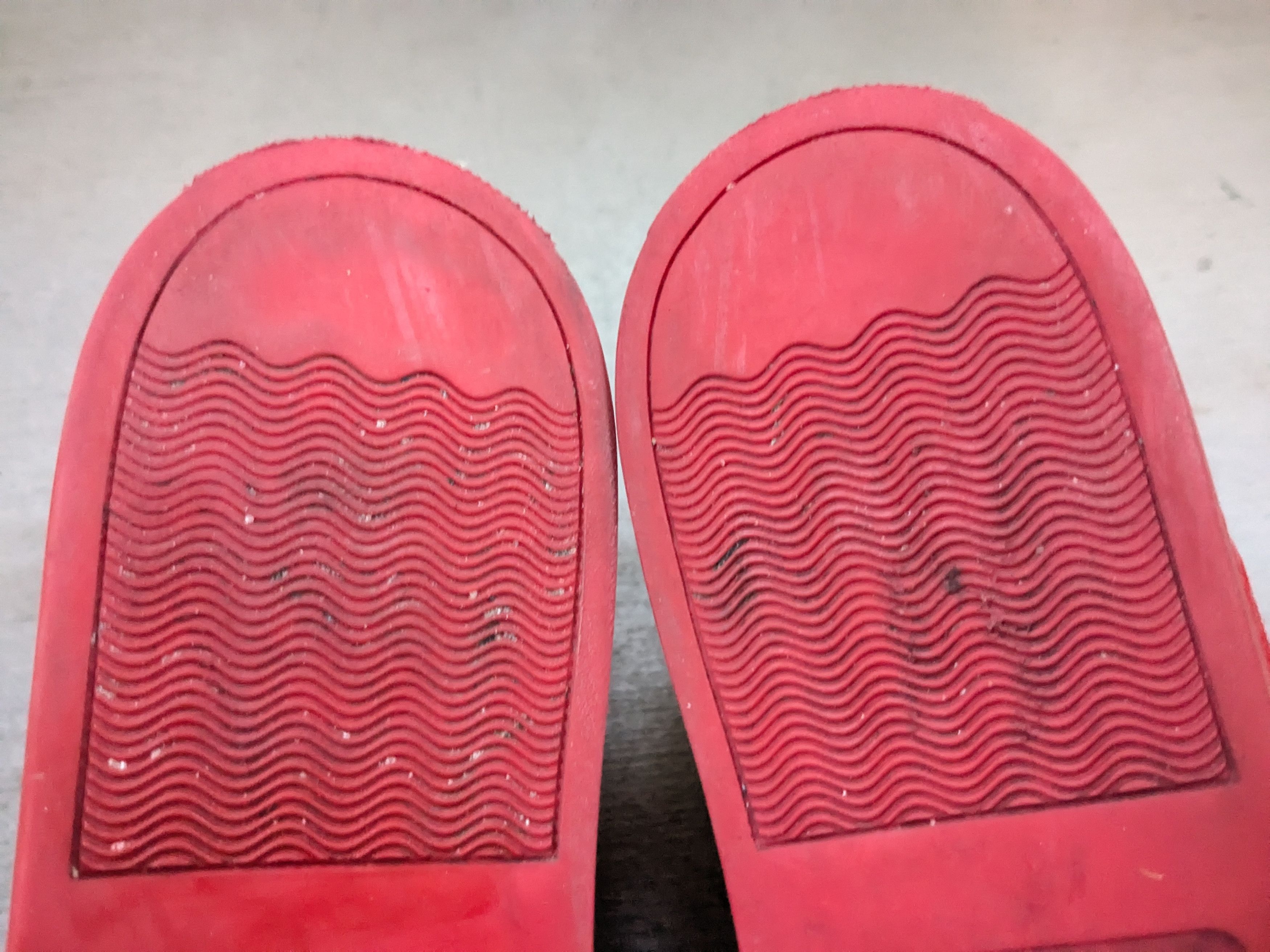 Balenciaga Balenciaga Arena Red 11 Leather High Tops Size US 11 / EU 44 - 14 Thumbnail