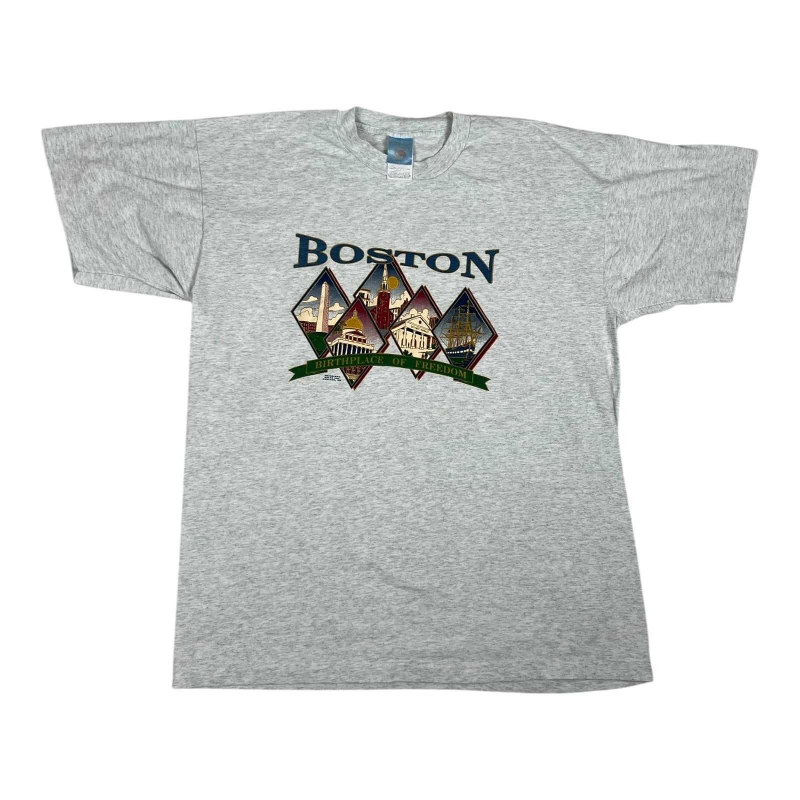 Other Vintage Boston Massachusetts T-Shirt Size XL Single Stitch Size US XL / EU 56 / 4 - 1 Thumbnail