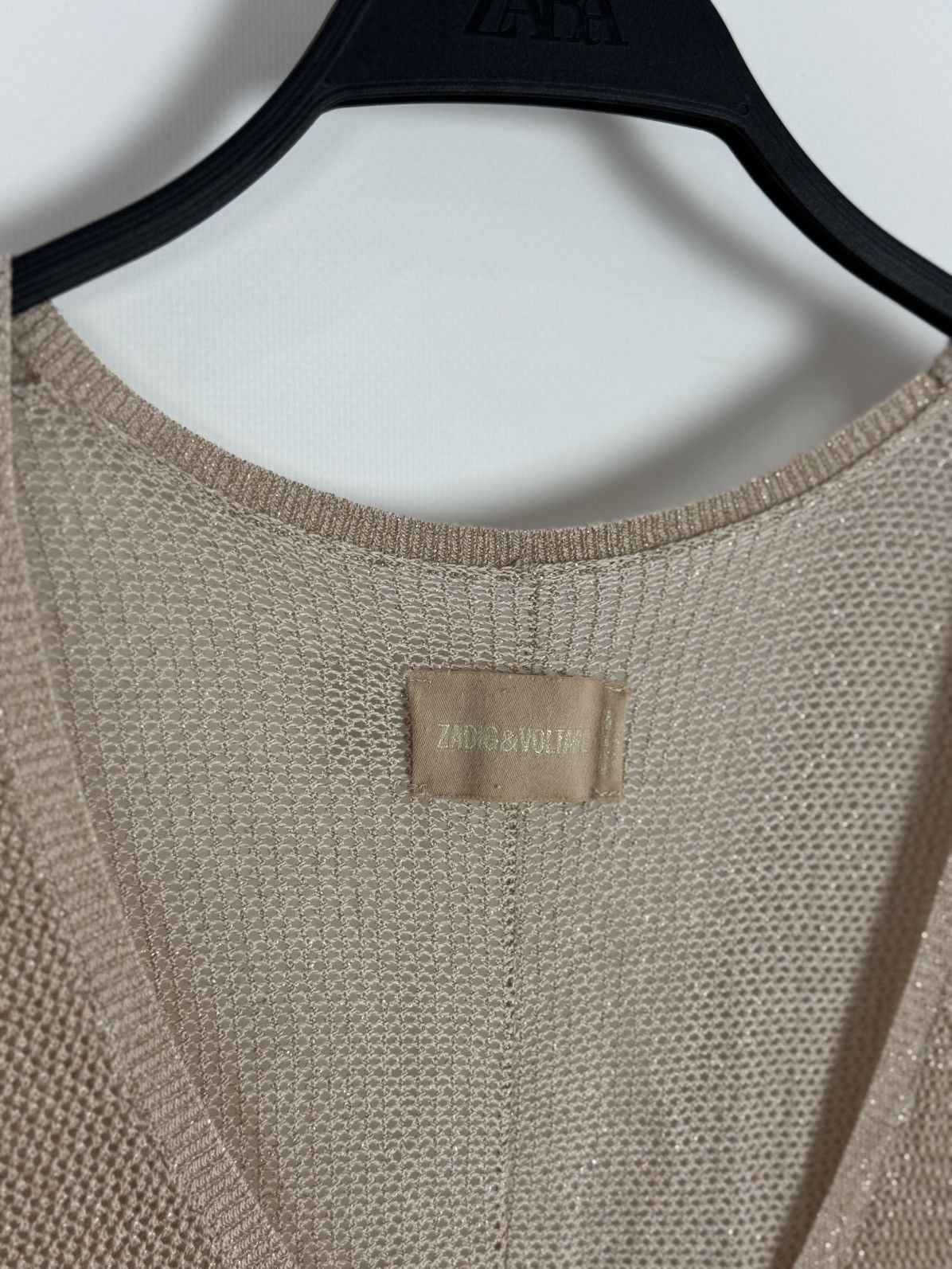 Zadig & Voltaire Zadig & Voltaire Mesh Tunic Dress Size L / US 10 / IT 46 - 6 Thumbnail