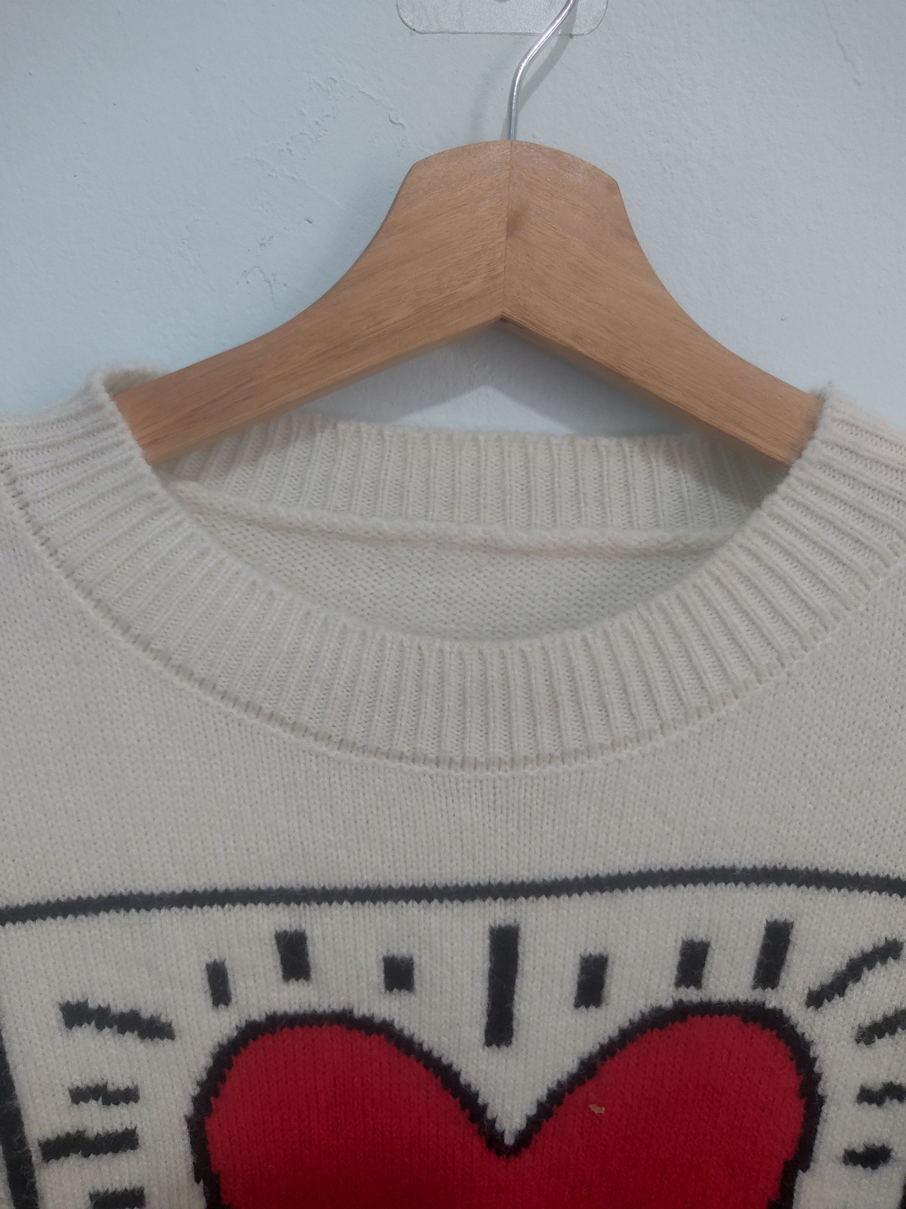 Knit keith haring
