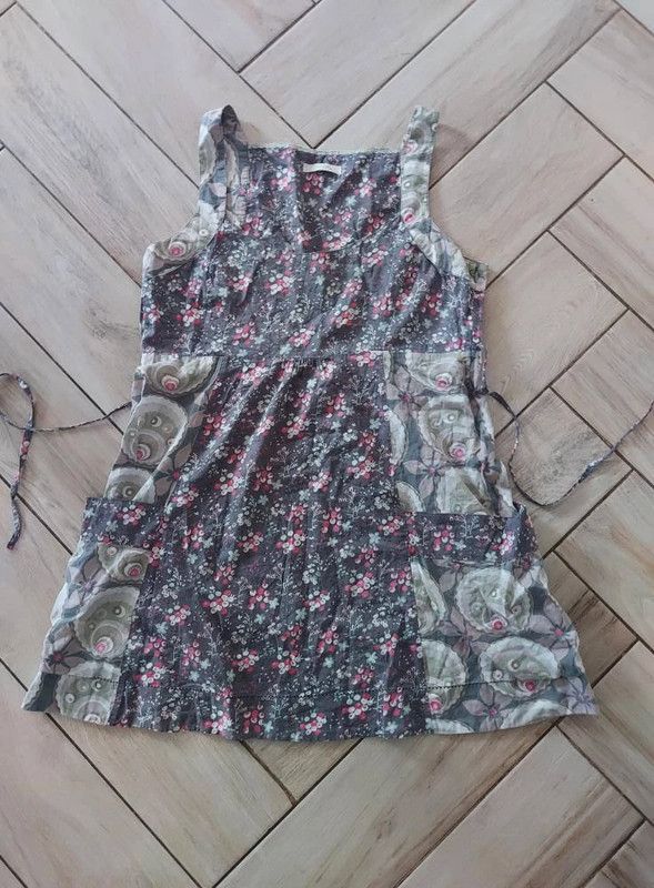 Vintage White Stuff cotton dress UK 14 EU 42 Size L / US 10 / IT 46 - 3 Thumbnail