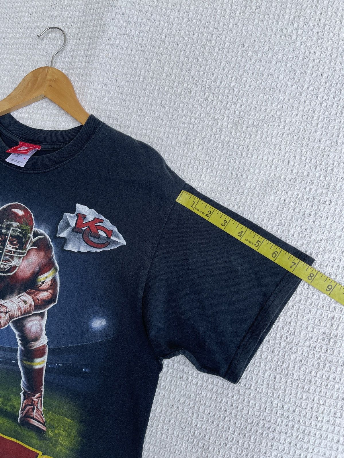 NFL Rare🔥Vintage Kansas City CHIEFS T Shirt Size US L / EU 52-54 / 3 - 12 Thumbnail