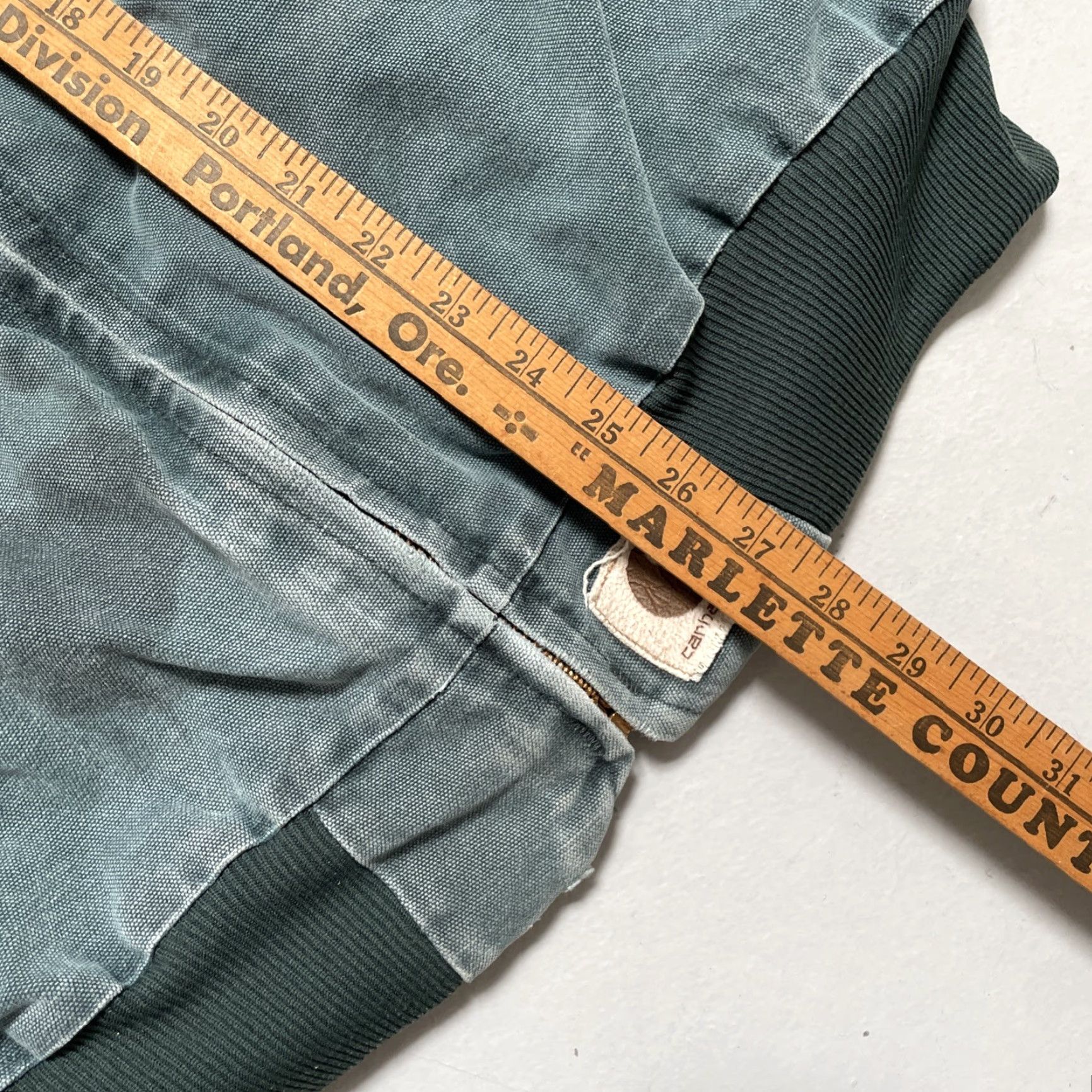 Carhartt VINTAGE Carhartt J14 HTG Santa Fe Bomber Jacket Unisex Adults 2XL Green Canvas Workwear Americana 80s 90s Ranch Size US XXL / EU 58 / 5 - 6 Thumbnail