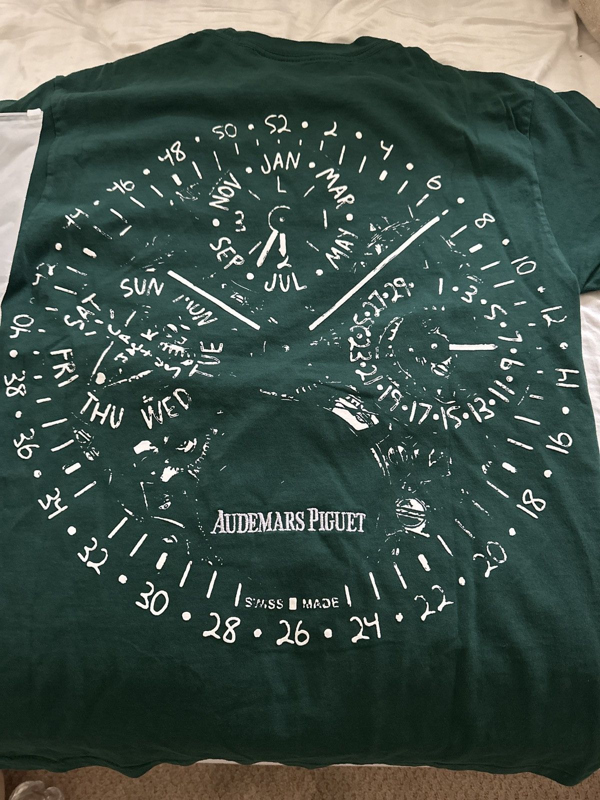 image of Audemars Piguet Green Tee, Men's (Size Medium)