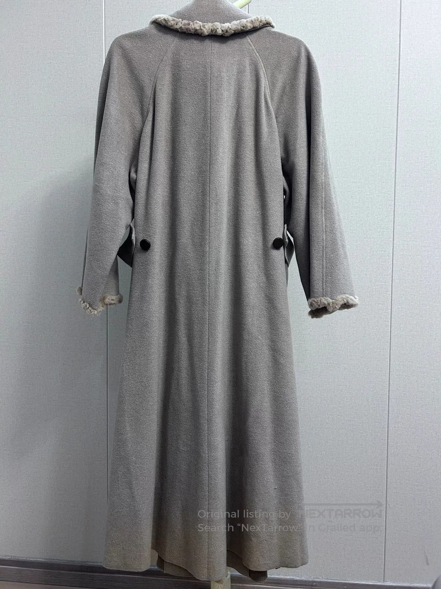 Fendi fendi wool and silk coat in gray. Size US M / EU 48-50 / 2 - 3 Thumbnail
