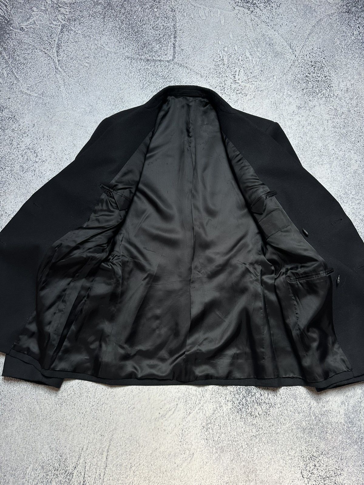 Prada PRADA 2022 Runway Double Breasted Wool Blazer Jacket Black Size 36R - 5 Thumbnail