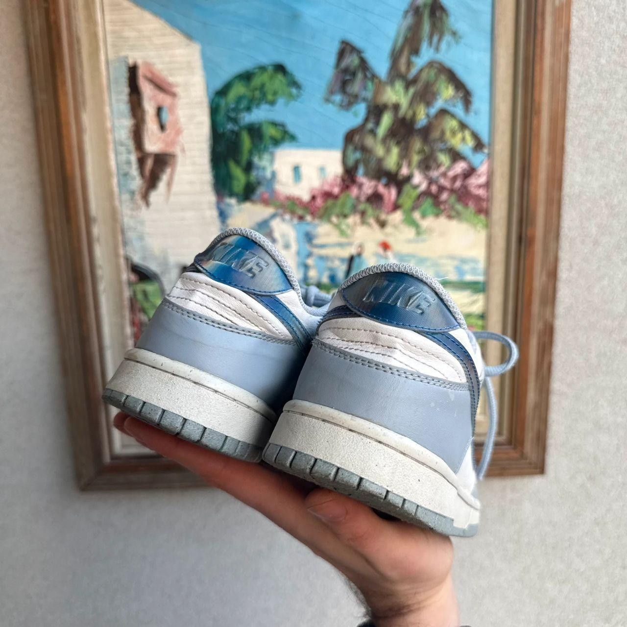 Nike Nike Dunk Womans Sneakers Blue Low Top Size US 6 / IT 36 - 2 Thumbnail