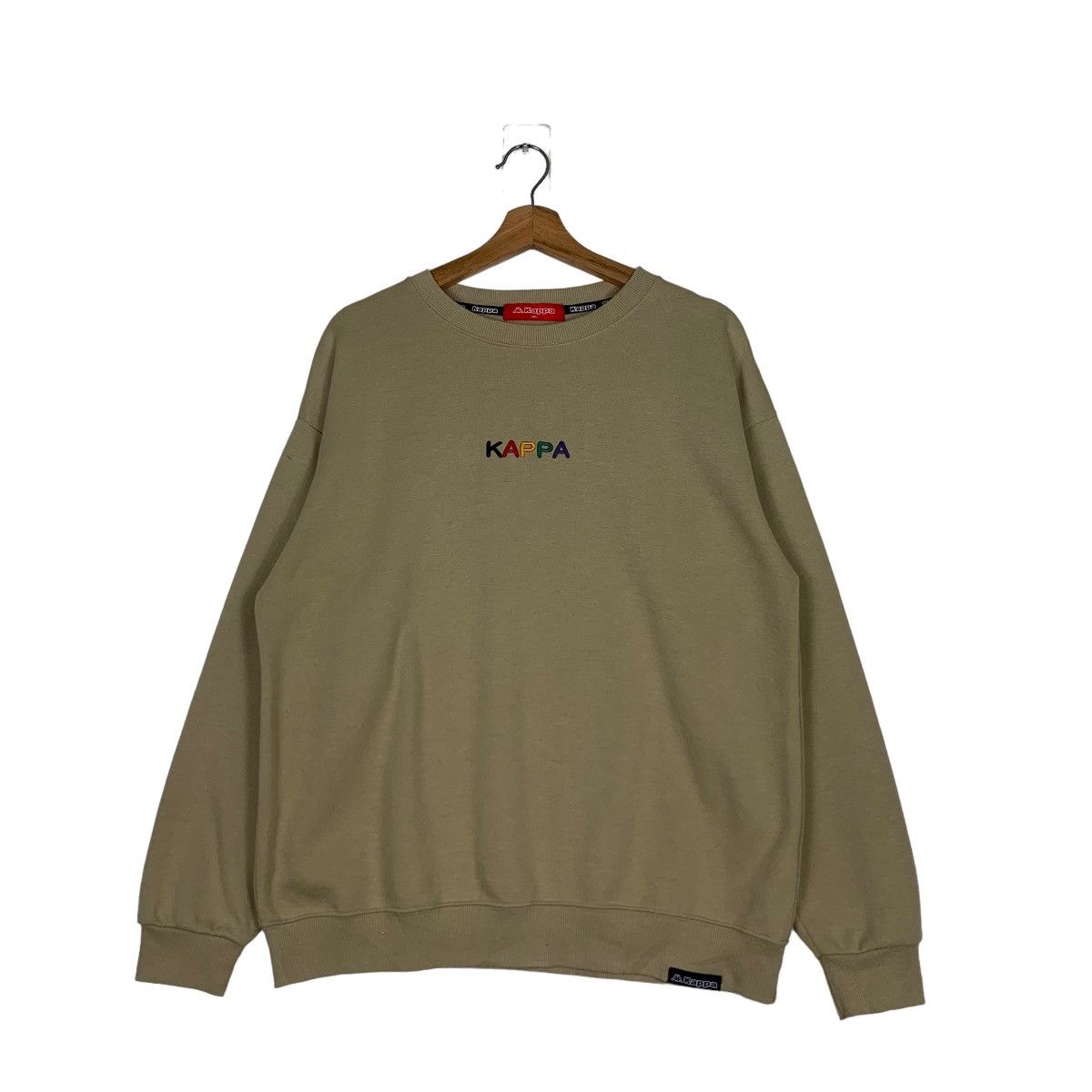 Kappa KAPPA Embroidery Colorful Center Logo Sweatshirt #0360-C16 Size US M / EU 48-50 / 2 - 1 Thumbnail