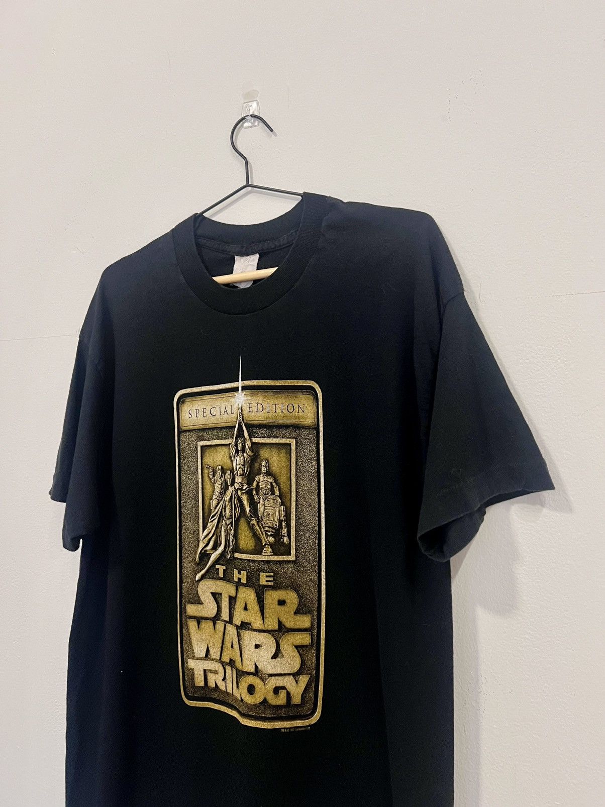 Other 🔥 1997 Star Wars Trilogy Special Edition Tee – Lucasfilm 🔥 Size US L / EU 52-54 / 3 - 6 Thumbnail