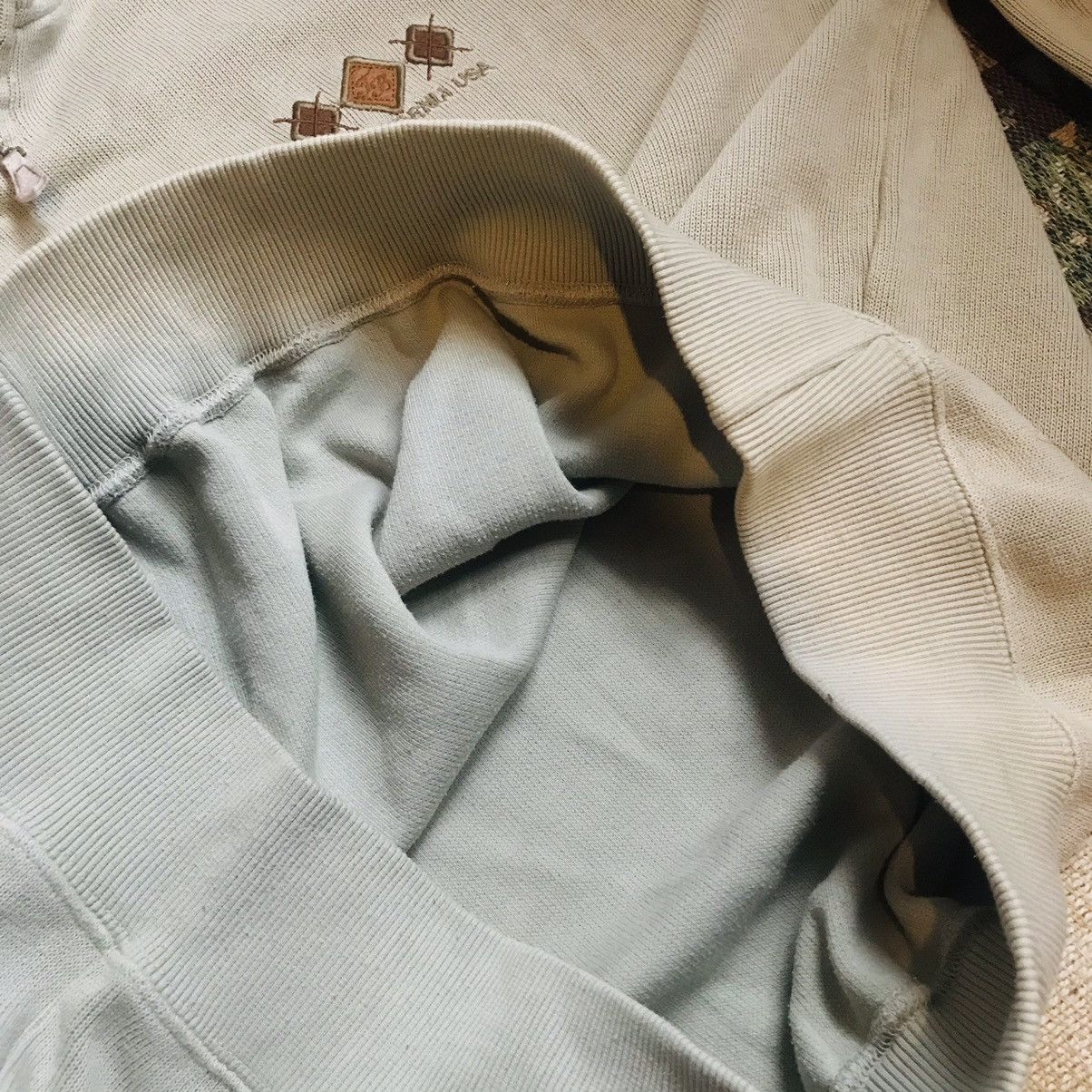 Vintage Vintage Troy Bros Quarter Zip Sweatshirt Size US M / EU 48-50 / 2 - 8 Thumbnail