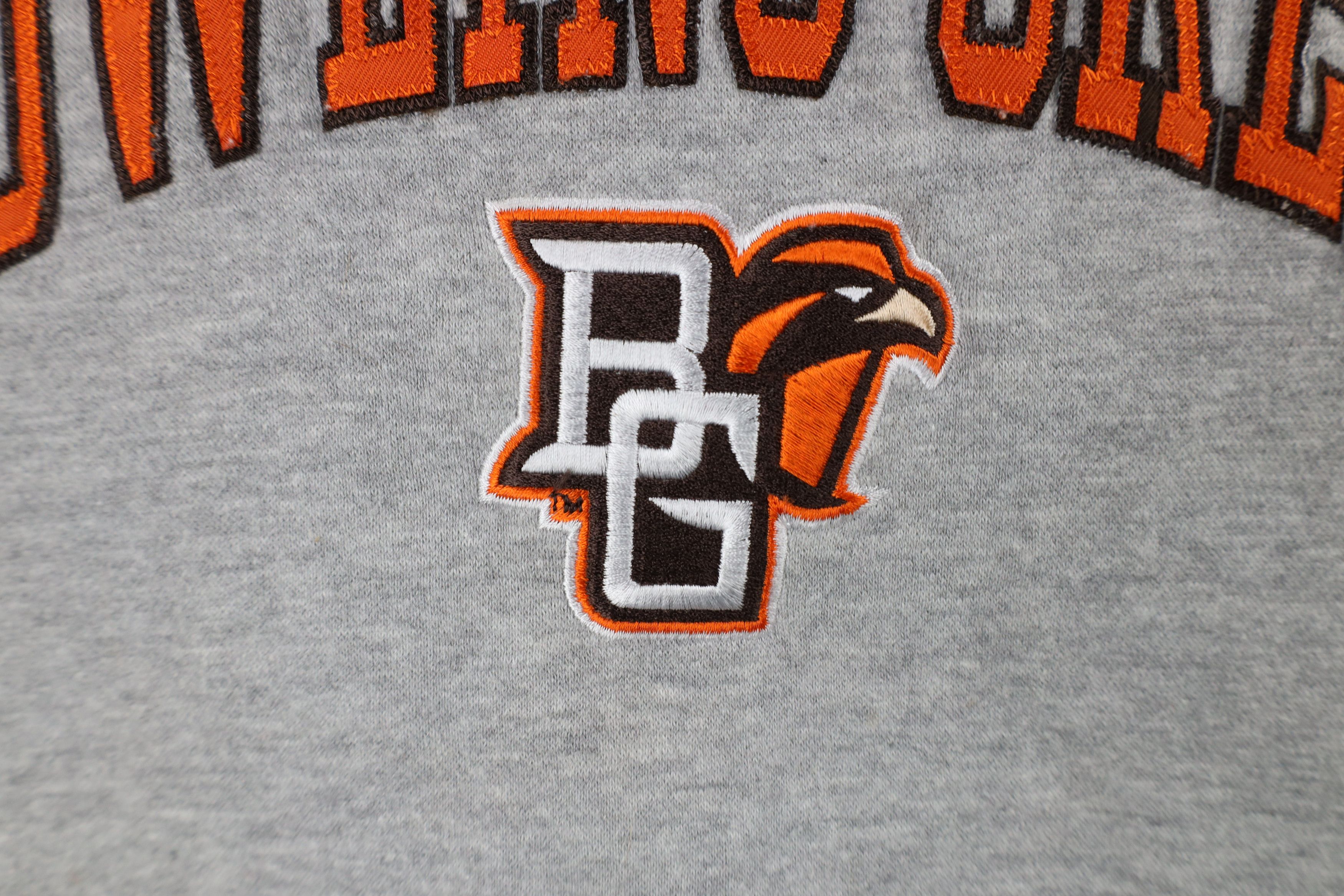 Vintage Vintage 90s Bowling Green State University Hoodie Sweatshirt Size US XL / EU 56 / 4 - 8 Thumbnail