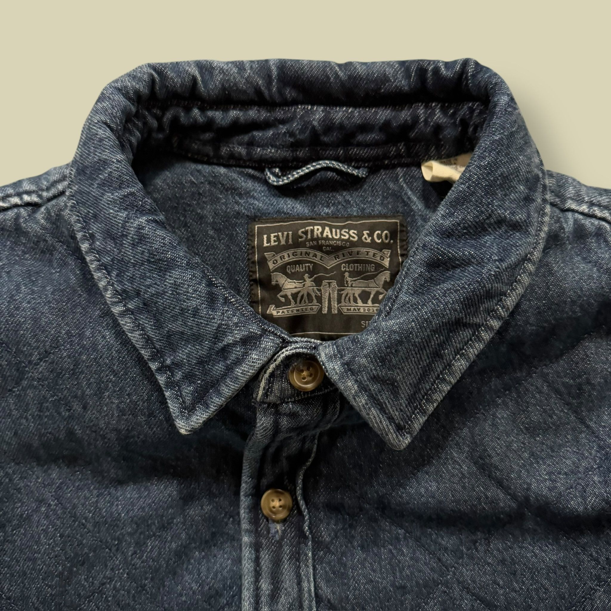Levi's Levi's Blue Denim Jacket Size US L / EU 52-54 / 3 - 3 Thumbnail
