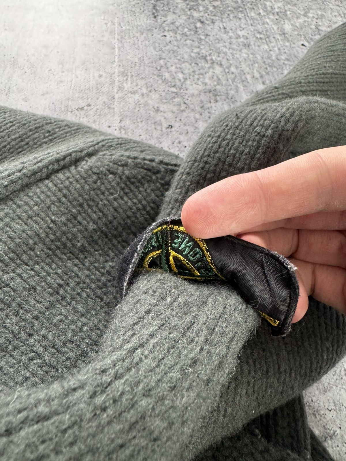 Stone Island Vintage Stone Island Sweater 2000s 1/3 Zip Knit Rare Size M Size US L / EU 52-54 / 3 - 10 Thumbnail