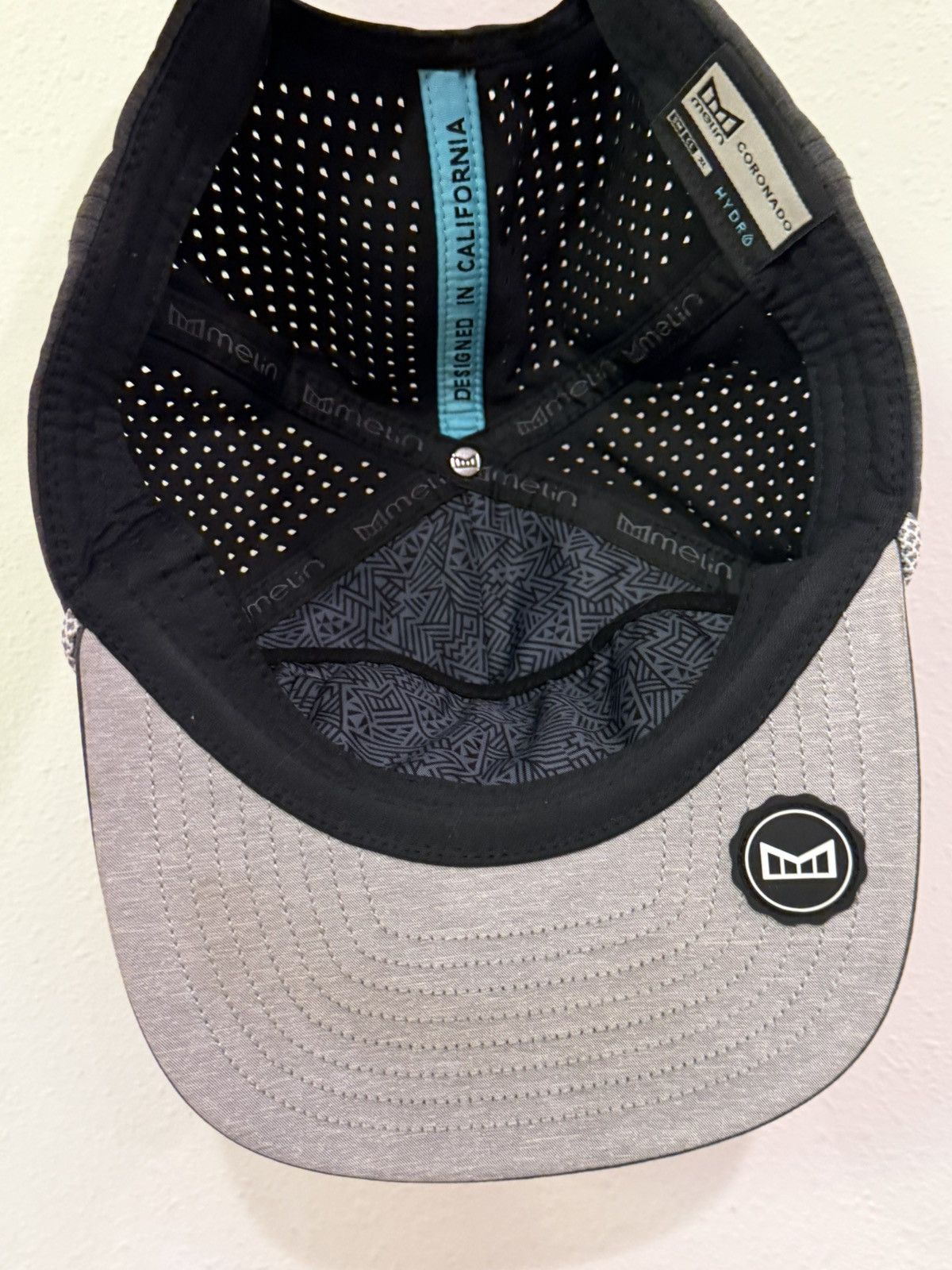 melin Melin Coronado Hydro Gray Snapback Rope Hat XL Adjustable Size ONE SIZE - 4 Thumbnail