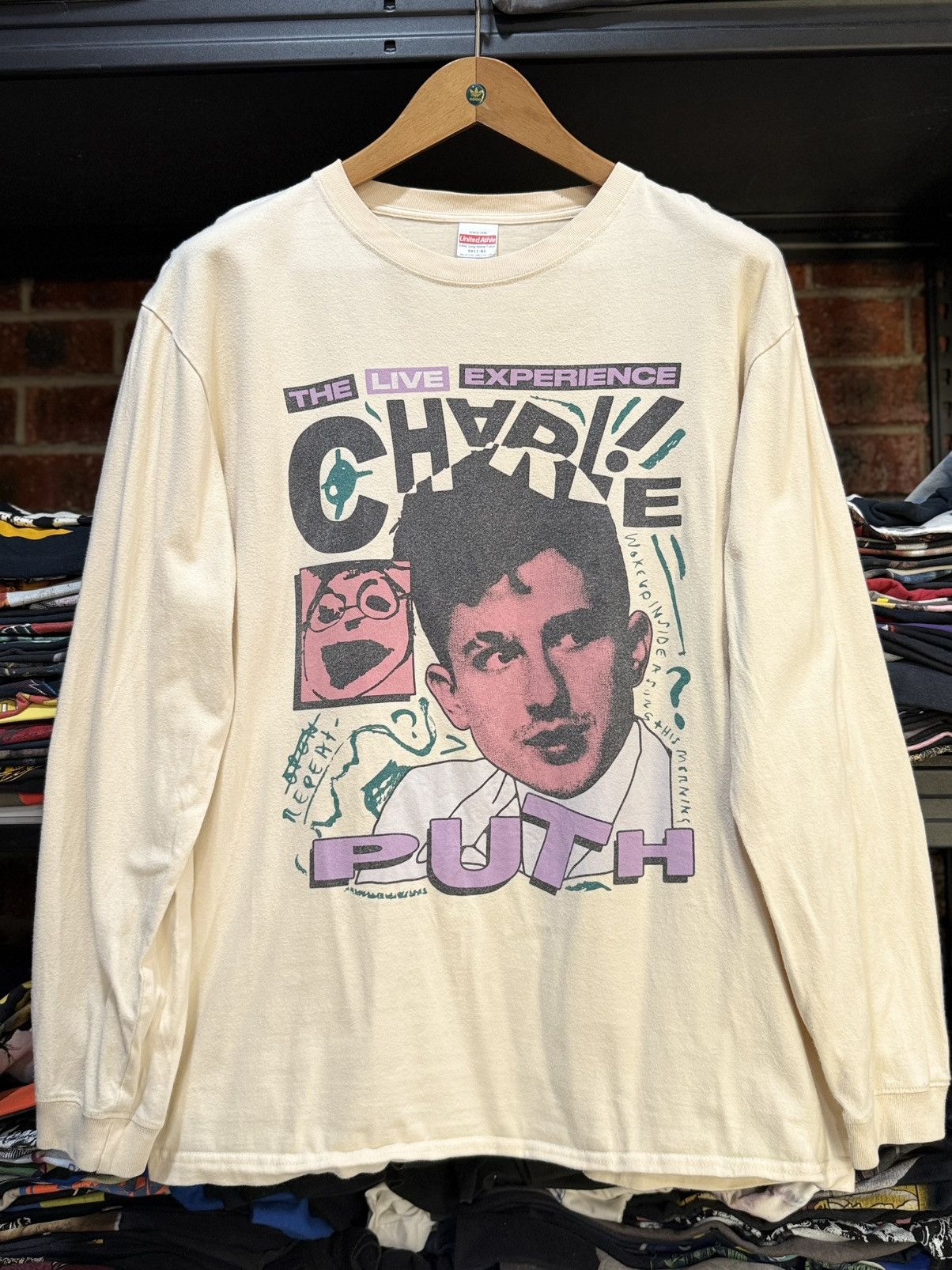 Band Tees Charlie Putt The Live Experience Long Sleeve Tee Size US XL / EU 56 / 4 - 1 Thumbnail
