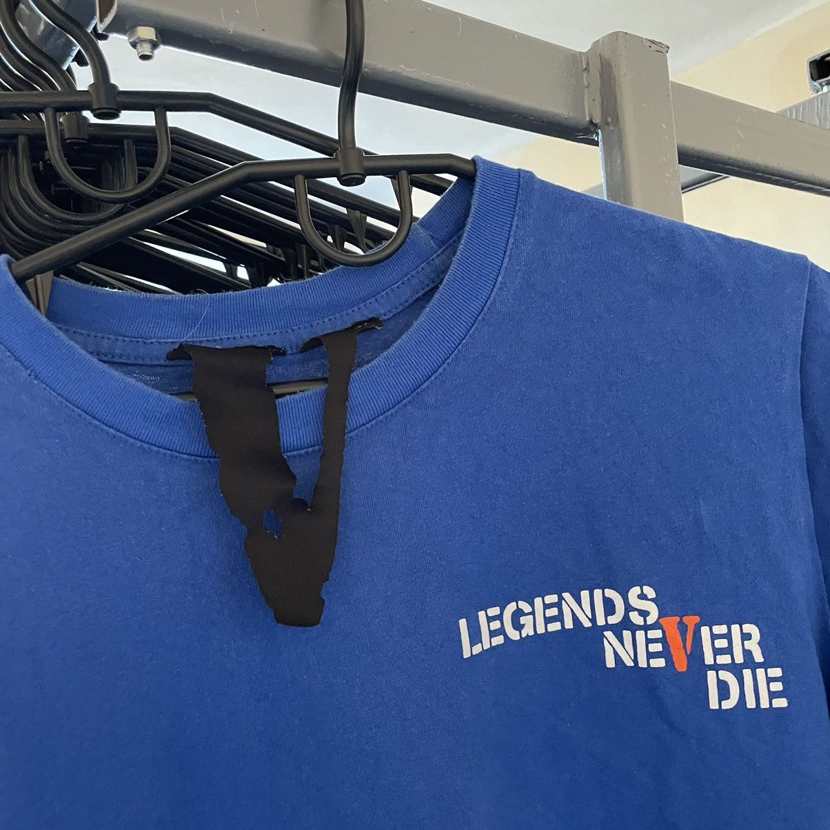 999 Club × Rap Tees × Vlone Juice Wrld X Vlone Legends Never Die 999 shirt tee Size US S / EU 44-46 / 1 - 4 Thumbnail