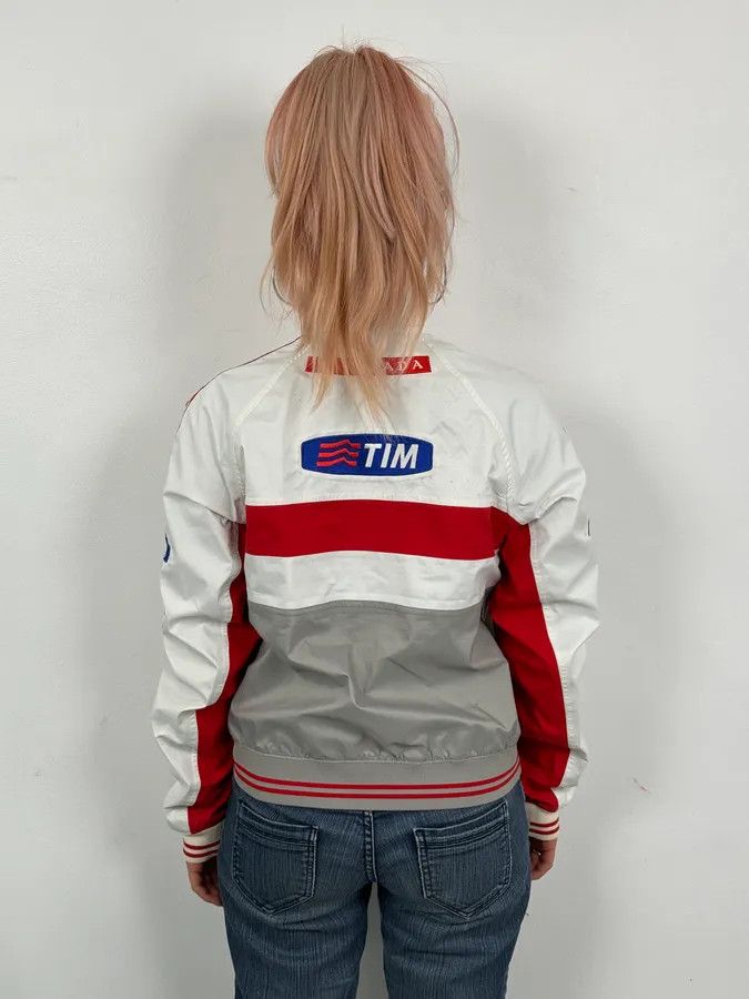 Prada AW2003 Prada White & Red Luna Rossa Sport Jacket Size M / US 6-8 / IT 42-44 - 3 Thumbnail