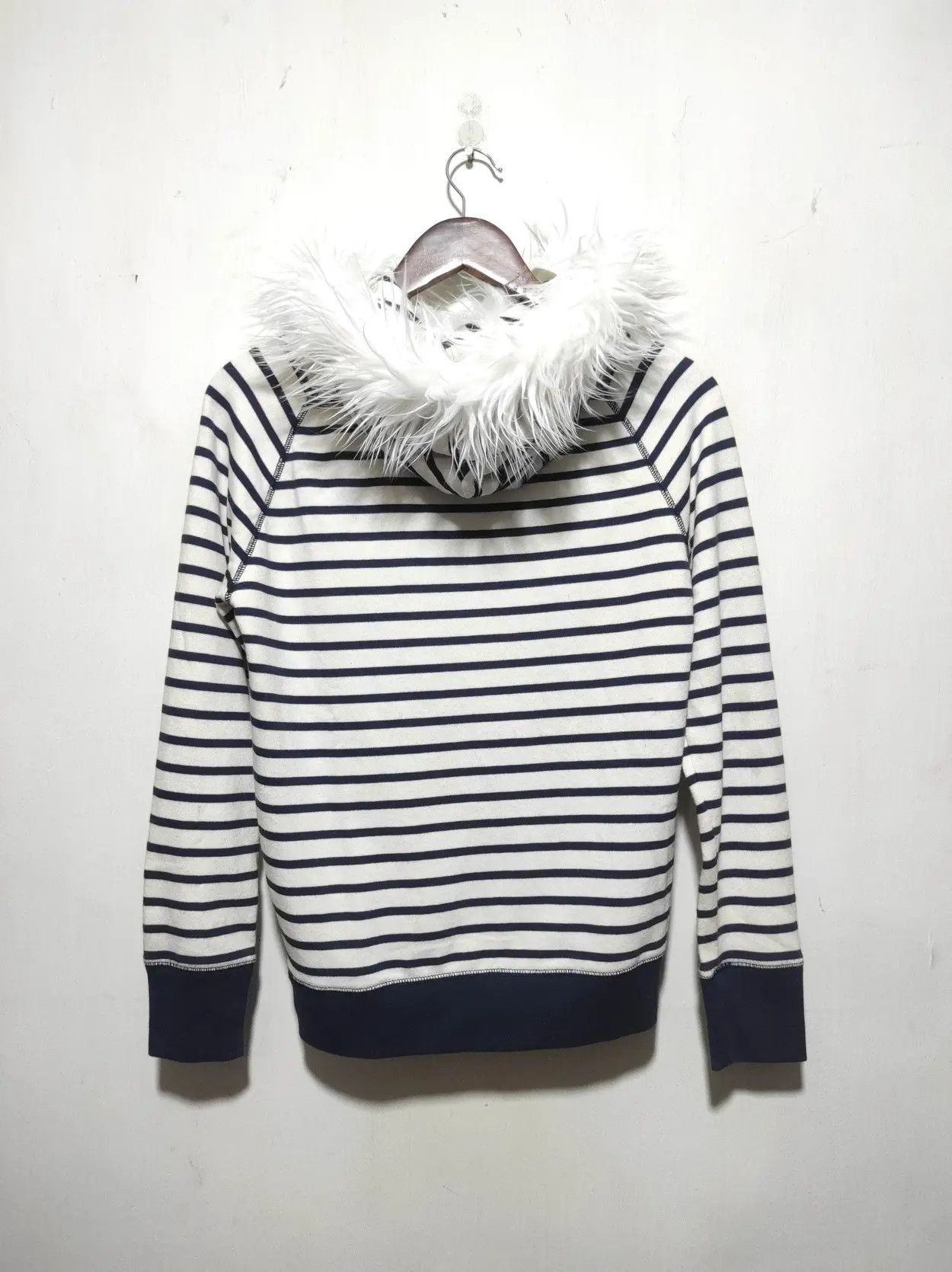 Gap Gap Stripe fur hoodie ifsix LGB style Size US XXS / EU 40 - 14 Thumbnail