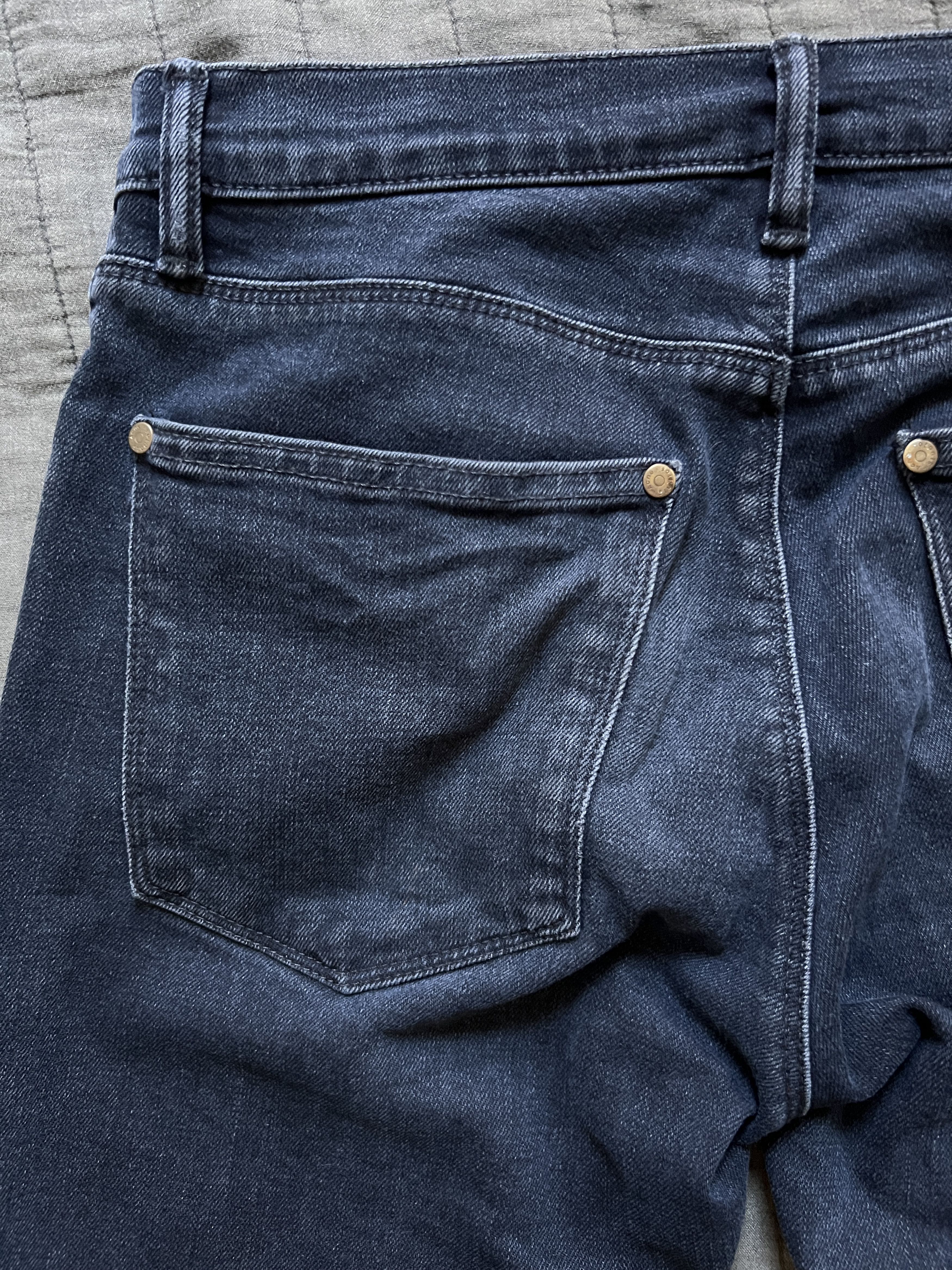 Acne Studios Max Blue Black Jeans Size US 28 / EU 44 - 10 Thumbnail