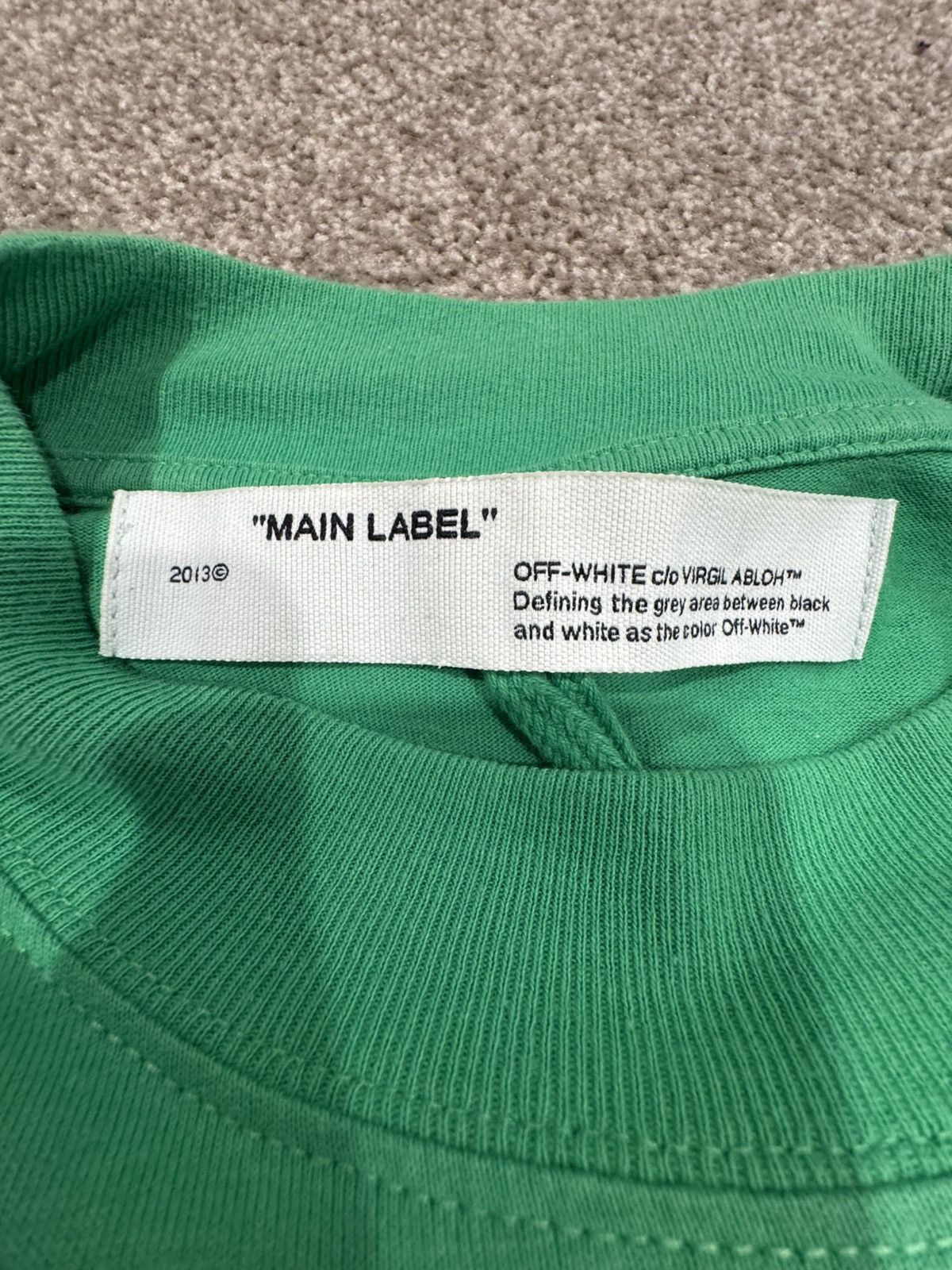 Off-White OFF-WHITE PUBLIC TELEVISION LONG SLEEVE Size US M / EU 48-50 / 2 - 7 Thumbnail