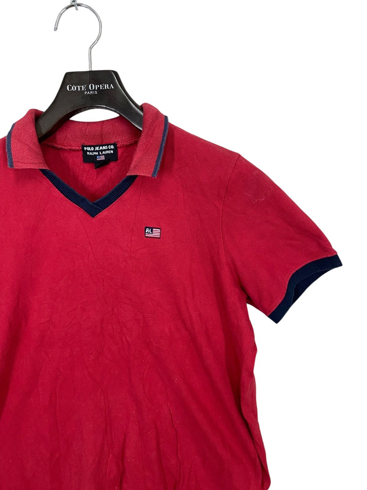 Polo Ralph Lauren Vintage polo jeans co by ralph lauren v shirt Size L / US 10 / IT 46 - 4 Thumbnail