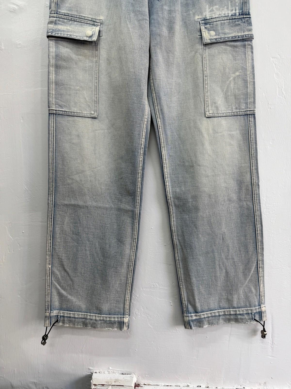 Ksubi new Ksubi mens riot cargo pant blue ice medium m 32 jeans Size US 32 / EU 48 - 3 Thumbnail