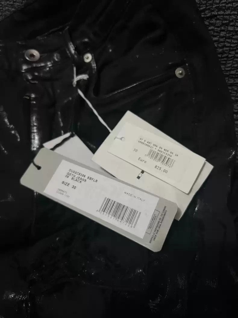 Rick Owens Rick Owens geth cut 23ss erosion-damaged coated double-laye Size US 30 / EU 46 - 7 Thumbnail