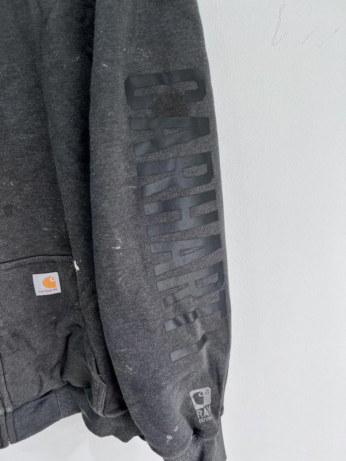 Vintage Vintage Carhartt Sherpa Fleece Hoodie sweater Size US XXL / EU 58 / 5 - 6 Thumbnail