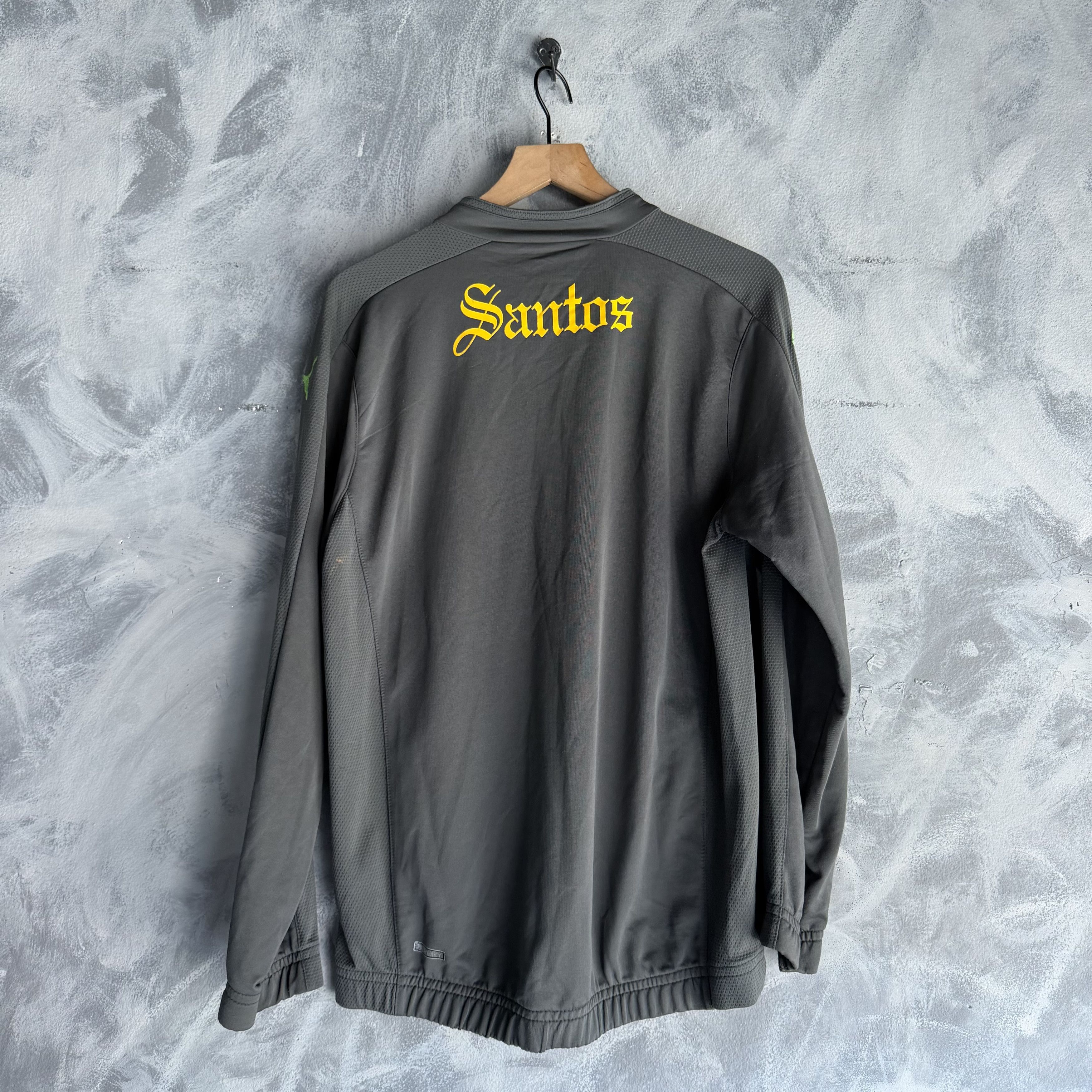 Puma Vtg Santos Laguna Puma Jersey Mens Long Sleeve Goalkeeper Size US M / EU 48-50 / 2 - 5 Thumbnail