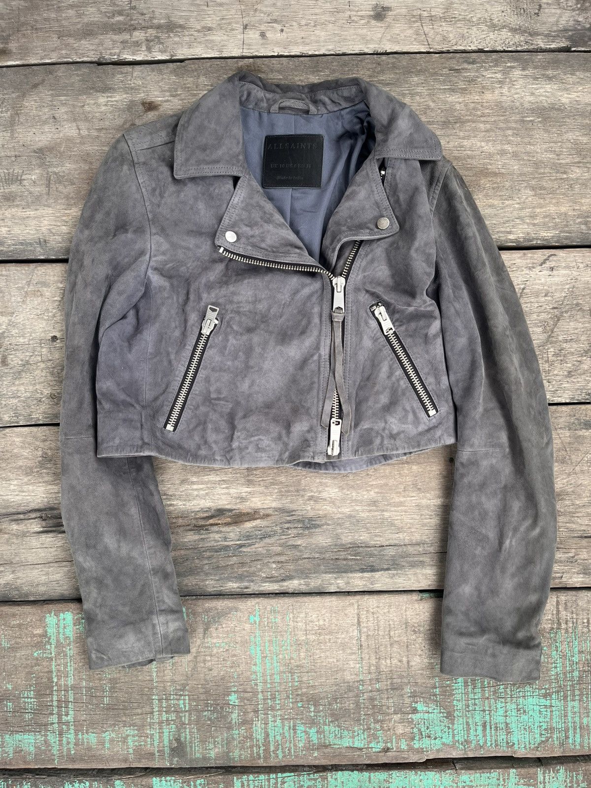 Allsaints Allsaints Leather Jacket Size M / US 6-8 / IT 42-44 - 1 Thumbnail