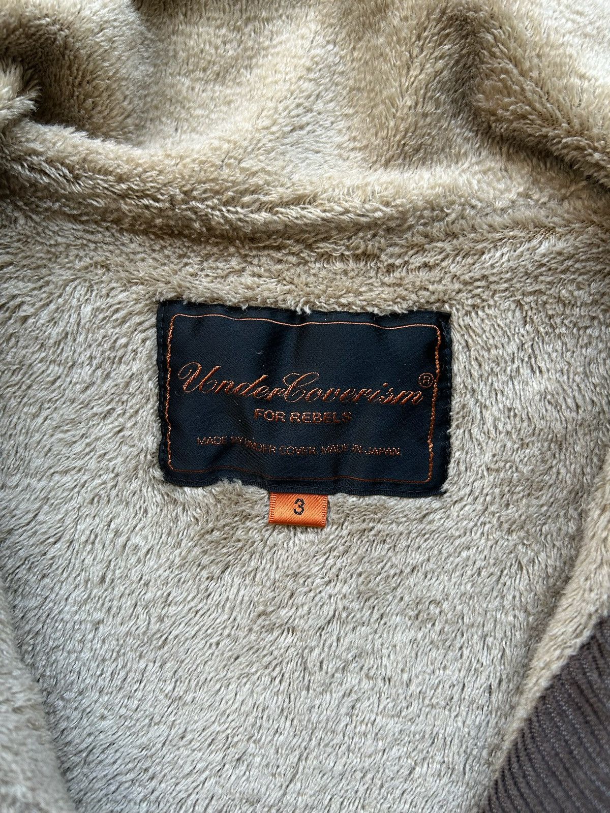 Undercover Undercover AW05 Arts & Crafts Corduroy Fur Lined Moto Jacket Size US M / EU 48-50 / 2 - 4 Thumbnail