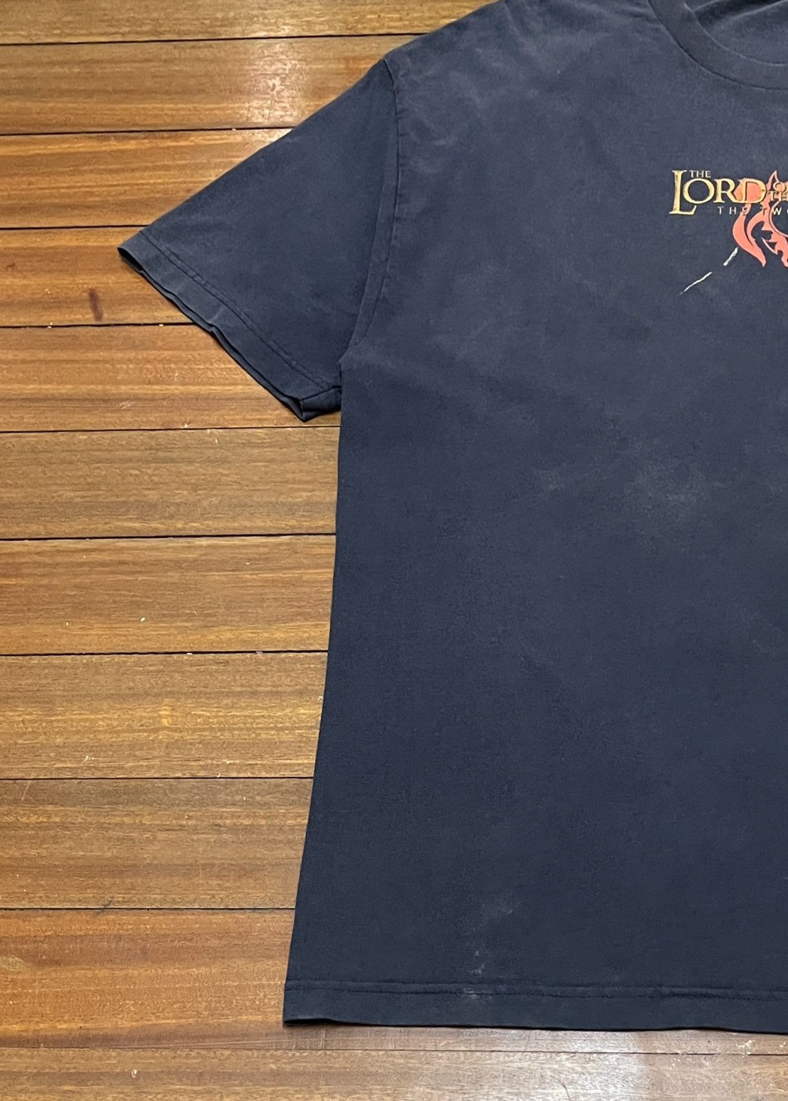 Vintage Very Rare Vintage Movie Lord Of The Ring T-shirt 2002s Size US XL / EU 56 / 4 - 5 Thumbnail