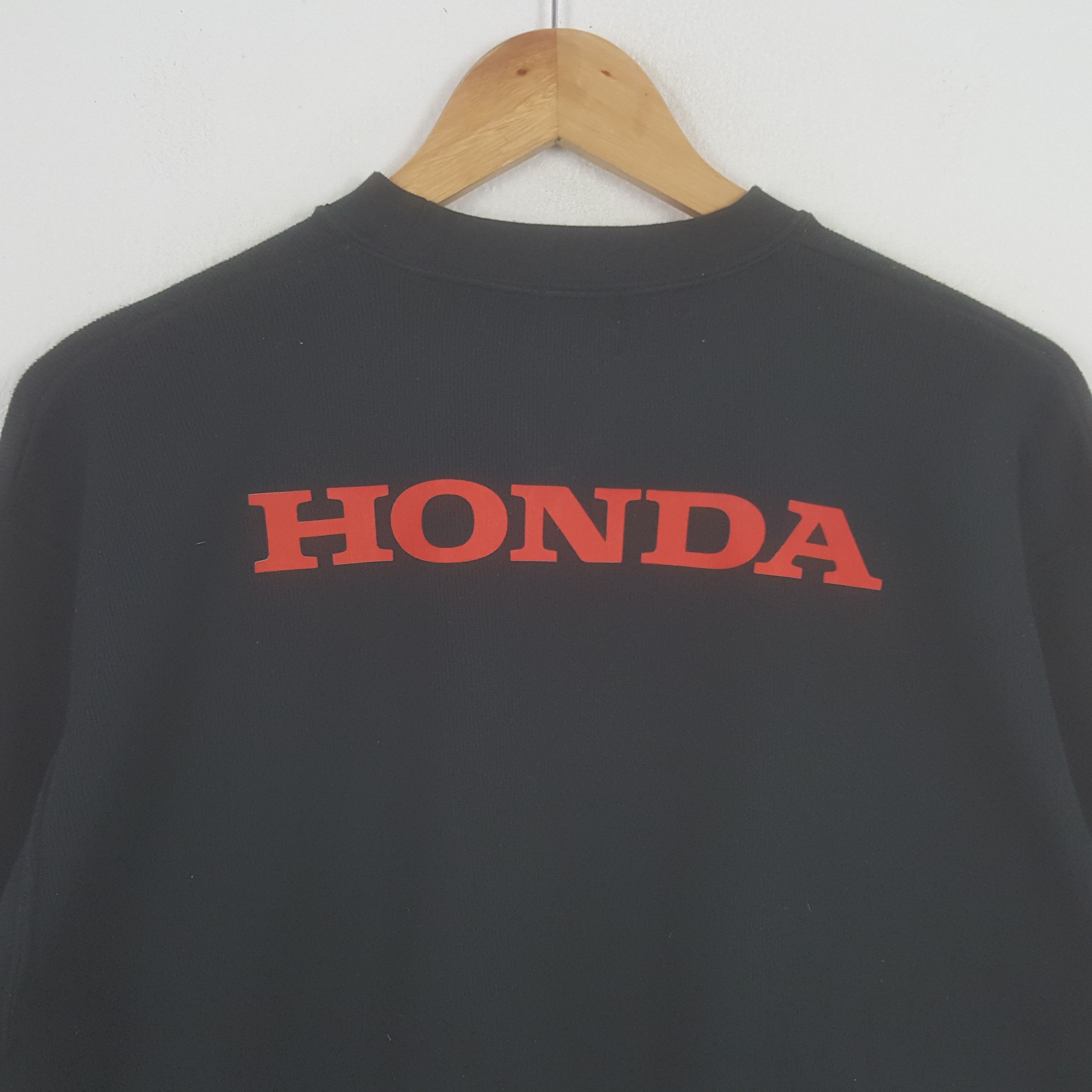 Honda × Vintage Vintage F-1 Honda Japanese Racing Small Logo Sweatshirt Size US M / EU 48-50 / 2 - 2 Thumbnail