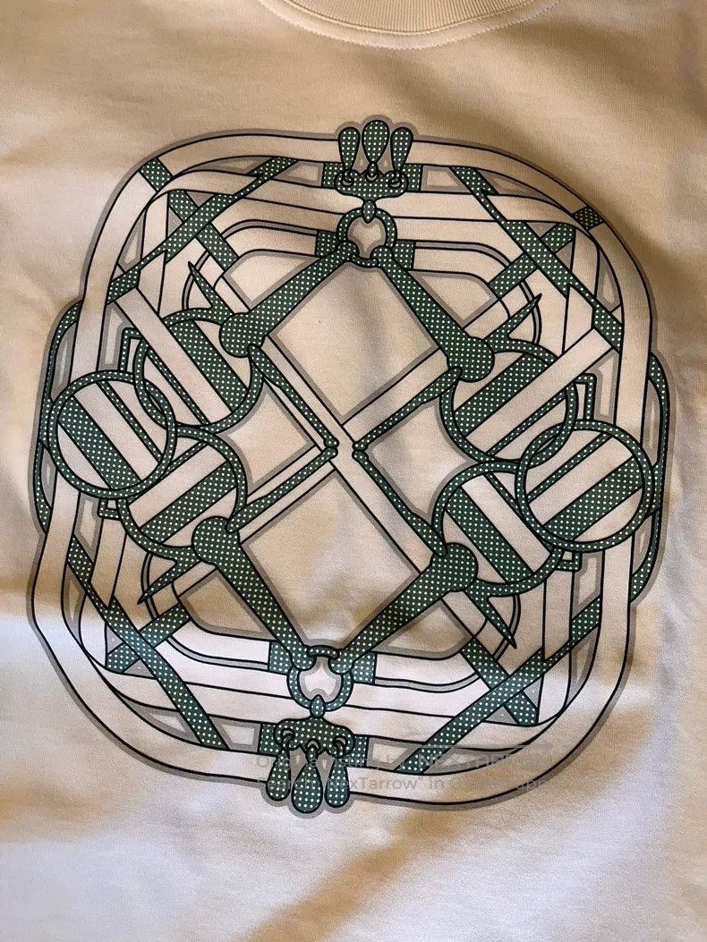 Hermes Hermes Printed women's short sleeve T-shirt Size XS / US 0-2 / IT 36-38 - 2 Thumbnail