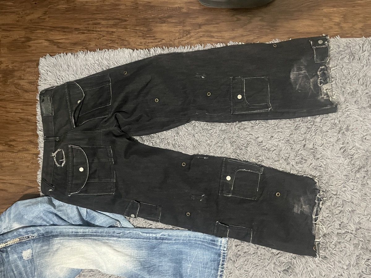 Other Les Demon Portent Denim Cargos Size US 34 / EU 50 - 3 Thumbnail
