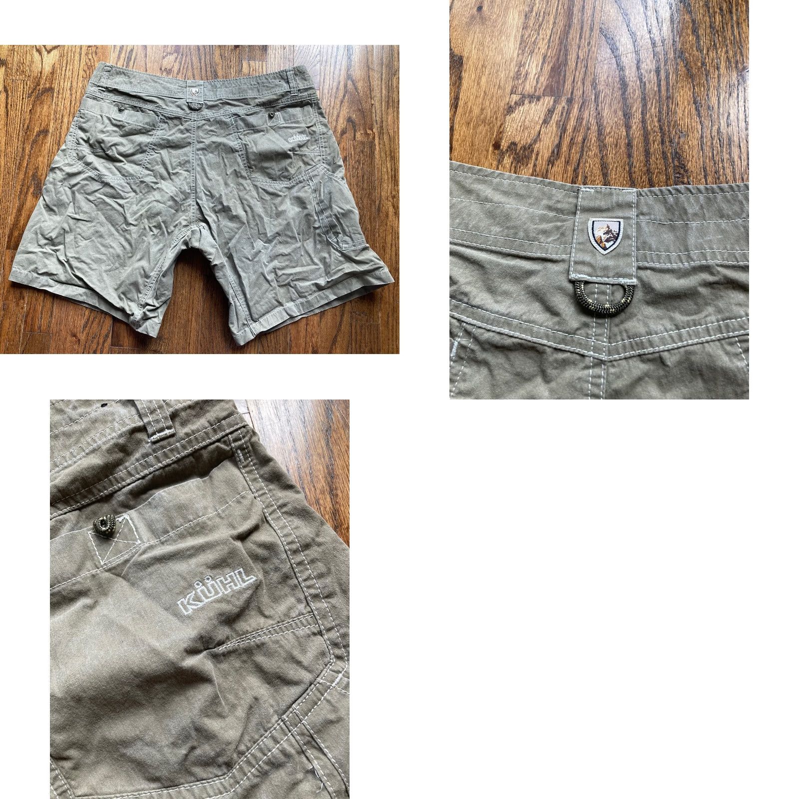 Vintage Kuhl Mens Size 38 Beige Outdoor Hiking Shorts 9” Inseam Size US 38 / EU 54 - 8 Thumbnail