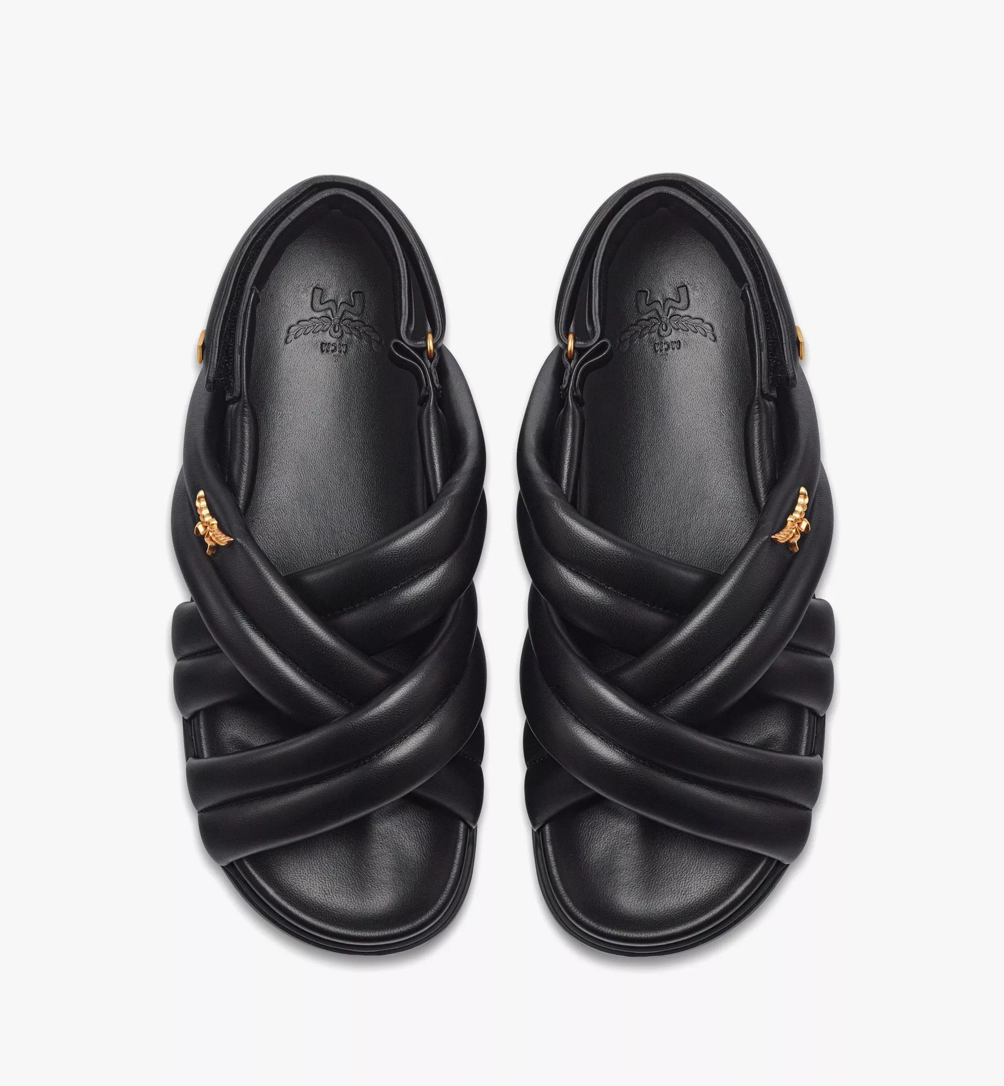 o1mt1gz0225 Dup / Flat Sandals in Black
