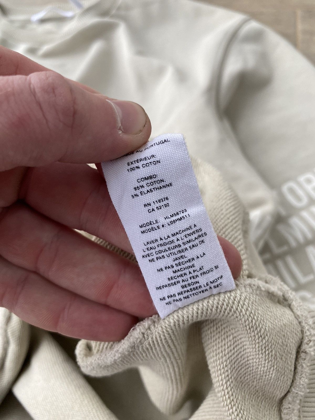 Helmut Lang Helmet Lang box logo sweatshirt Size US M / EU 48-50 / 2 - 16 Thumbnail