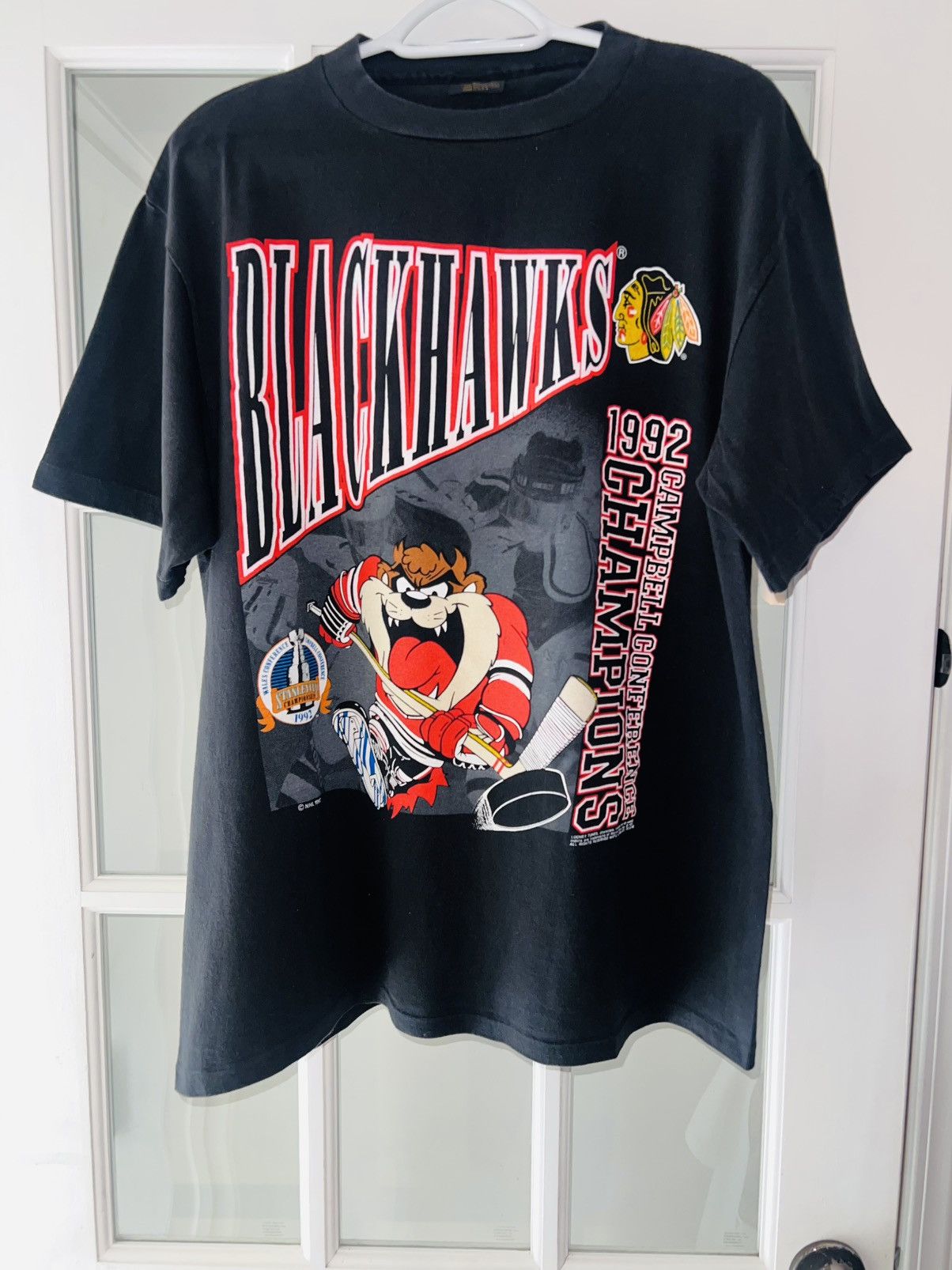 Changes VTG 1992 Chicago Blackhawks Championship ‘TAZ’ USA Tee Size US XL / EU 56 / 4 - 3 Thumbnail
