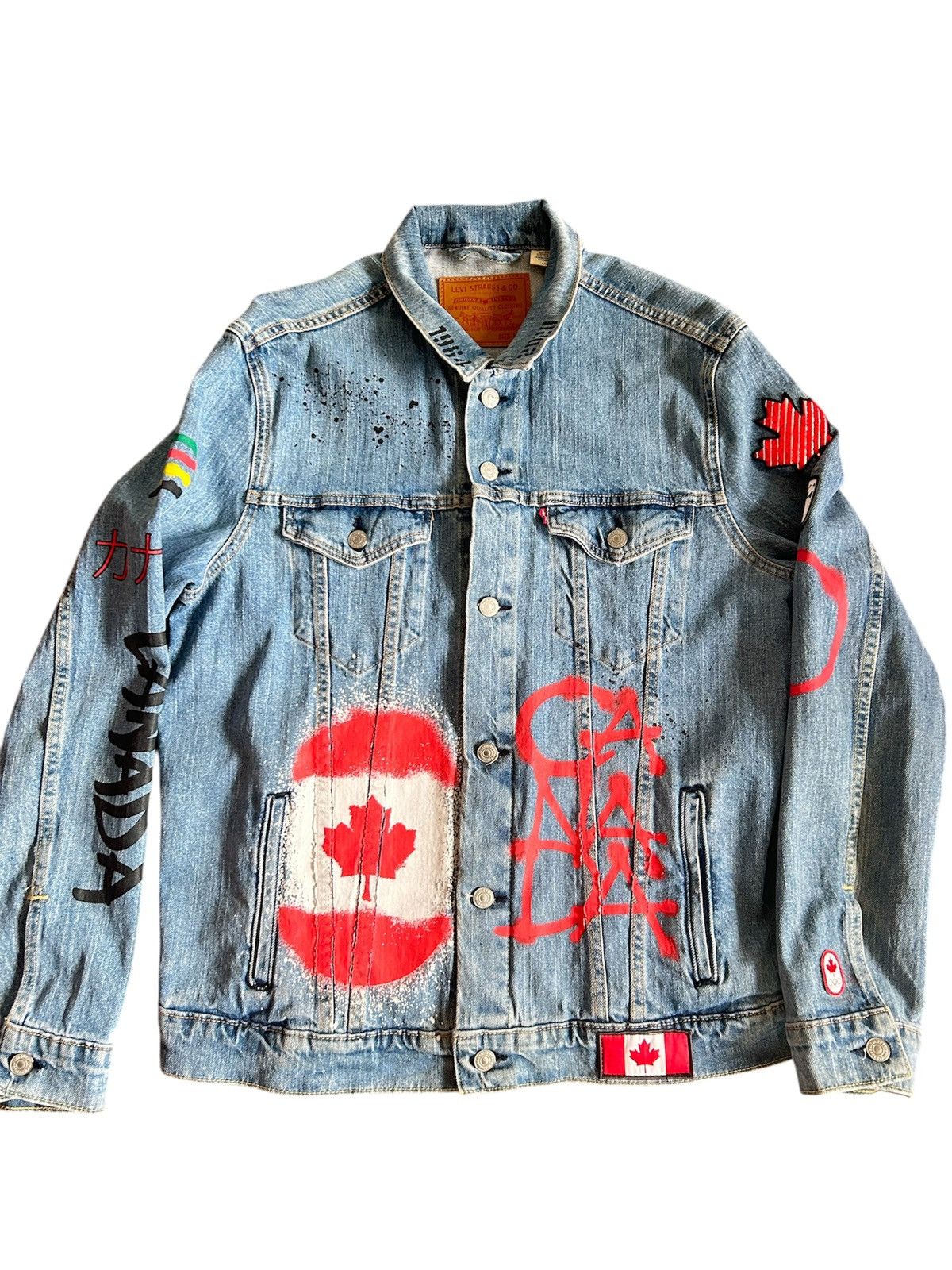 Levi's × Levi's Made & Crafted Rare team Canada Olympic jacket Size US L / EU 52-54 / 3 - 2 Thumbnail