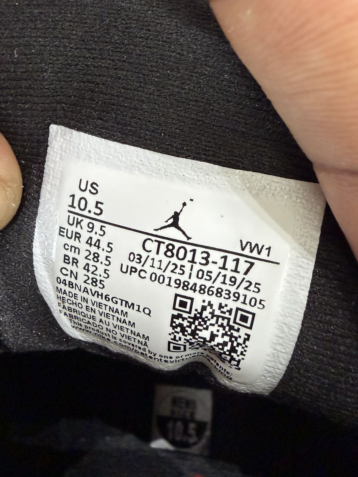Jordan Brand Air Jordan 12 Taxi Size 10.5 (2025) Size US 12 / EU 45 - 10 Thumbnail