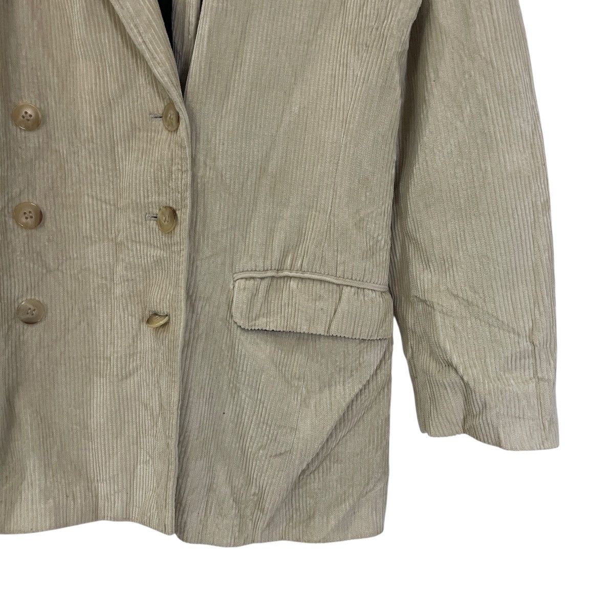 agnes b. Vintage Agnes B. Corduroy Jacket Size L / US 10 / IT 46 - 4 Thumbnail